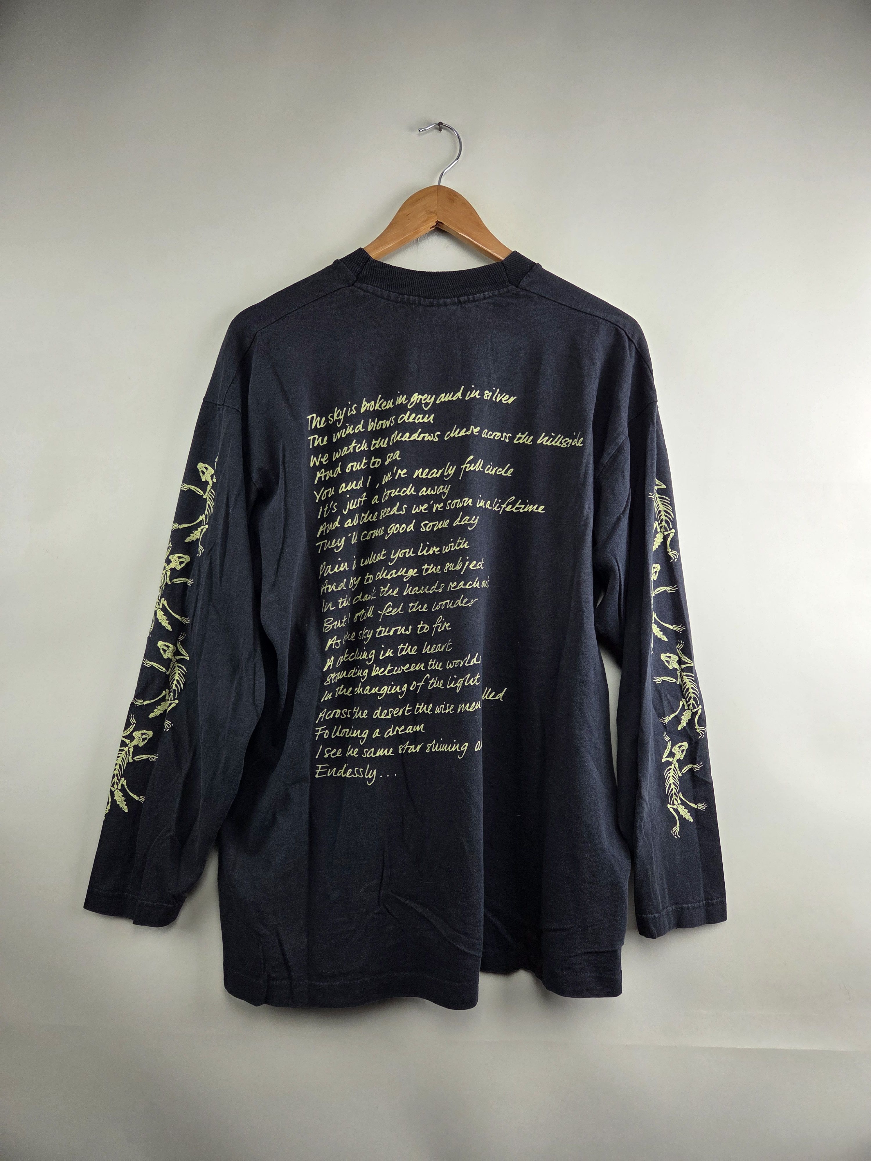 Band Tees × Vintage 1994 New Model Army Long-sleeved XL 23.5" 29.5" Size US XL / EU 56 / 4 - 6 Thumbnail