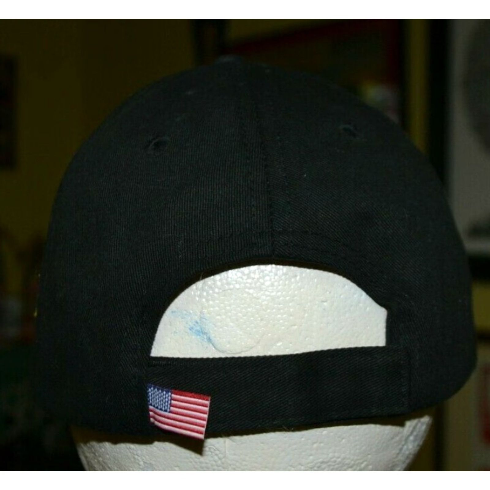 Vintage VINTAGE UAW 50 Local 1435 Hat Cap Bayside Black Adjustable Men 100% Cotton Ball Cap 1 Size Fits Most Size ONE SIZE - 3 Thumbnail