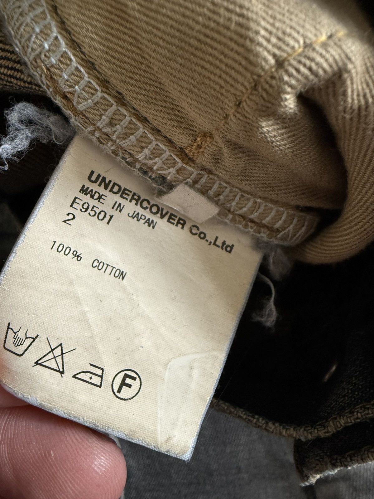 Undercover Undercover 68 ‘Blue Yarn’ Denim Size US 30 / EU 46 - 8 Thumbnail