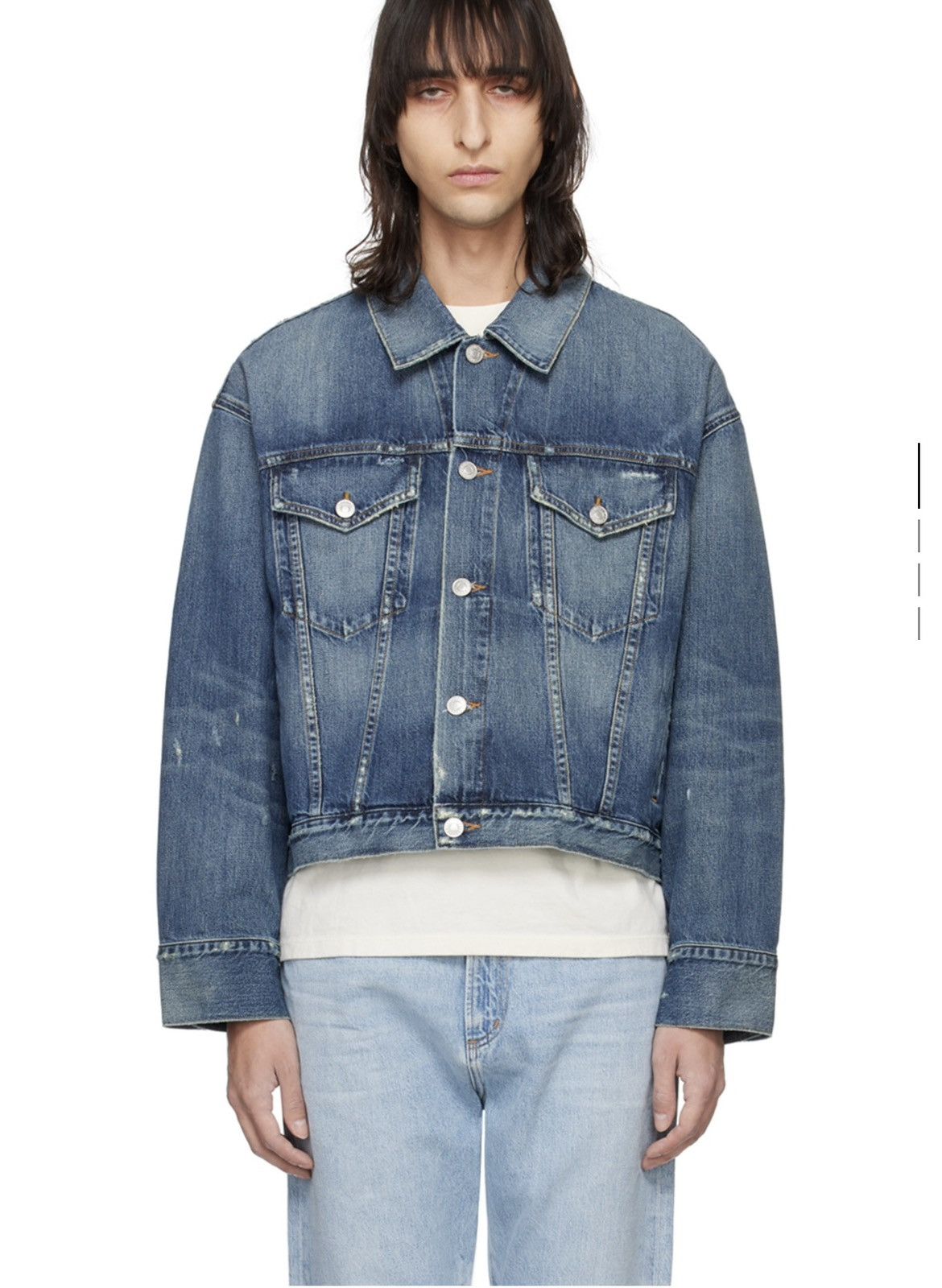 Agolde AGOLDE Dorian organic-cotton denim trucker jacket Size US M / EU 48-50 / 2 - 1 Thumbnail
