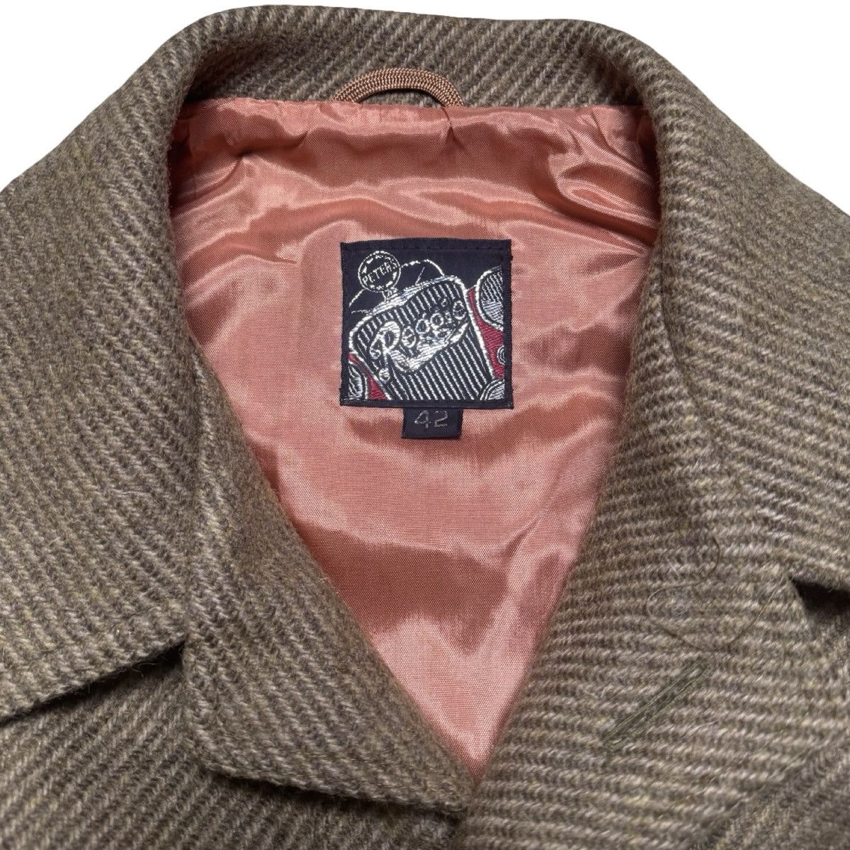 Other Vintage 60s Peter's Reggie Wool Sports Jacket 42 Silk Blazer Size US L / EU 52-54 / 3 - 3 Thumbnail