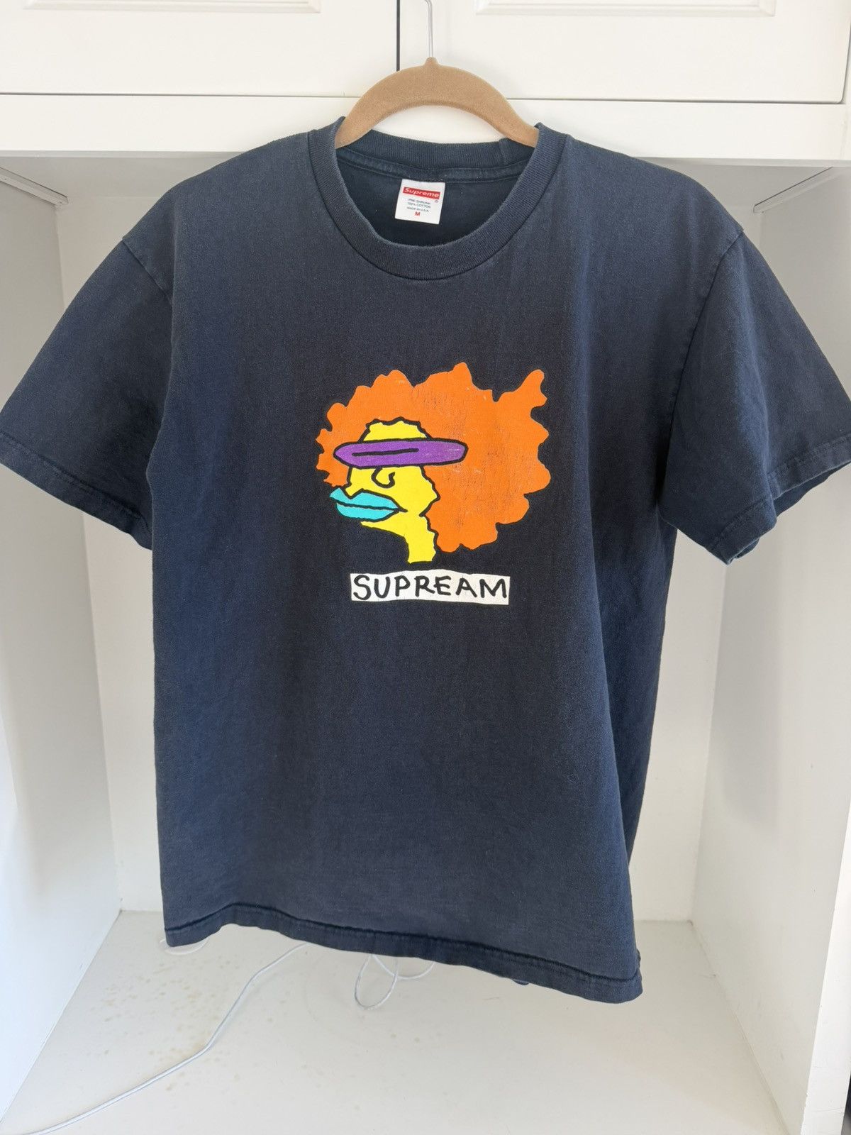 Supreme Supreme Gonz Tee - Navy Blue Size US M / EU 48-50 / 2 - 1 Thumbnail