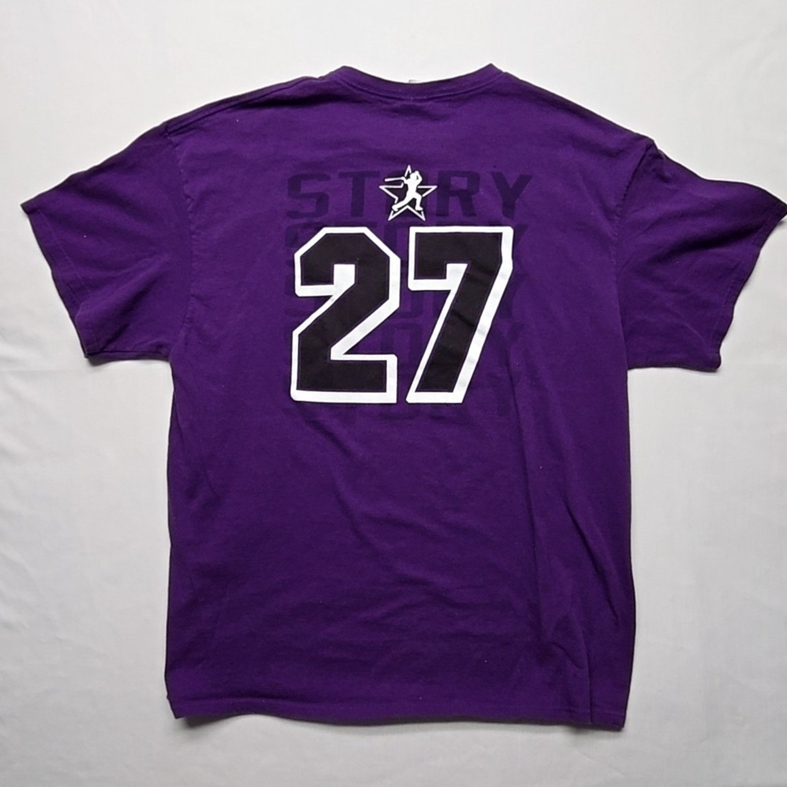 Other Trevor Story Colorado Rockies Mens XL Purple Baseball Tee Size US XL / EU 56 / 4 - 5 Thumbnail