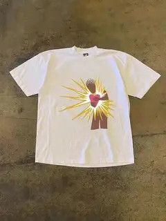 Other Hip Hop Fun Radio Print Loose Short Sleeve T-Shirt Size US M / EU 48-50 / 2 - 5 Thumbnail