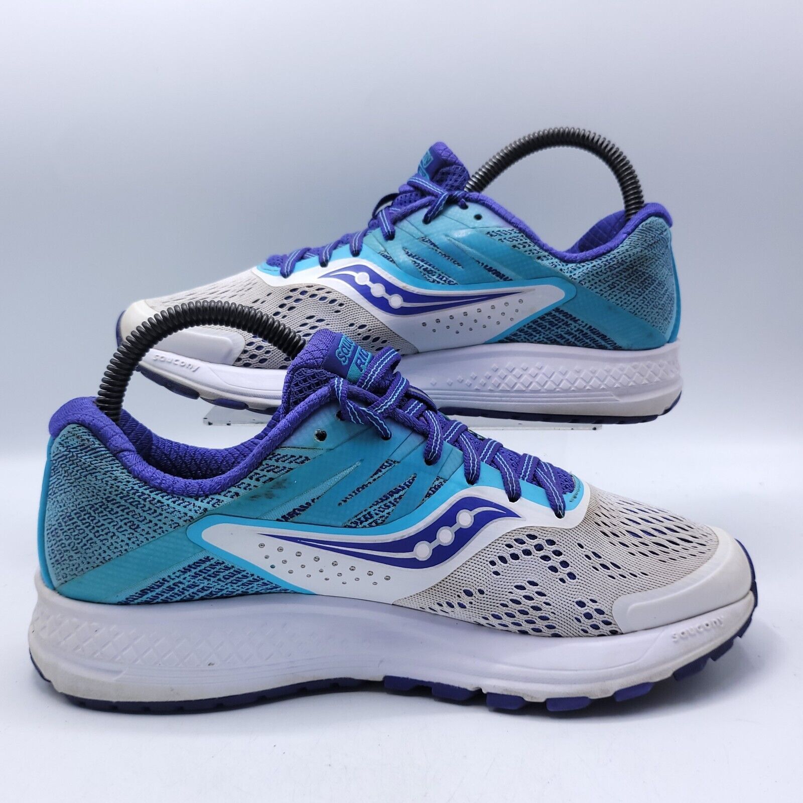 Saucony Saucony Ride 10 Athletic Shoe Womens Size 7 S10373-3 White Size US 7 / IT 37 - 6 Thumbnail