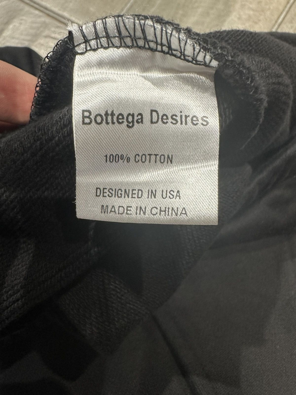 Bottega Desires Bottega Desires Patches Sweatpants Black Size US 36 / EU 52 - 3 Thumbnail