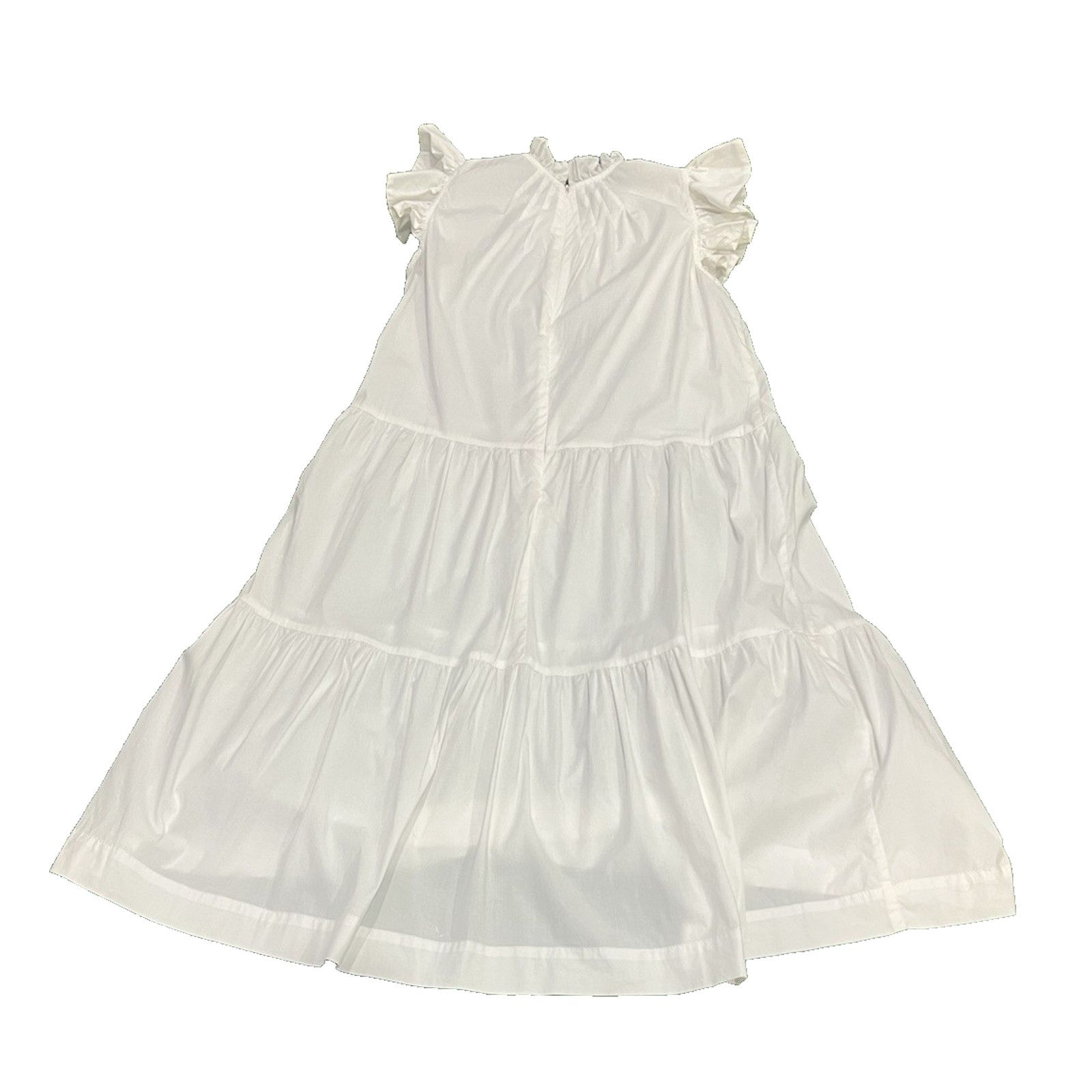 Sea New York Sea New York Olithia Cowl Neck Ruffle Tiered Dress White 2 Size XS / US 0-2 / IT 36-38 - 6 Thumbnail