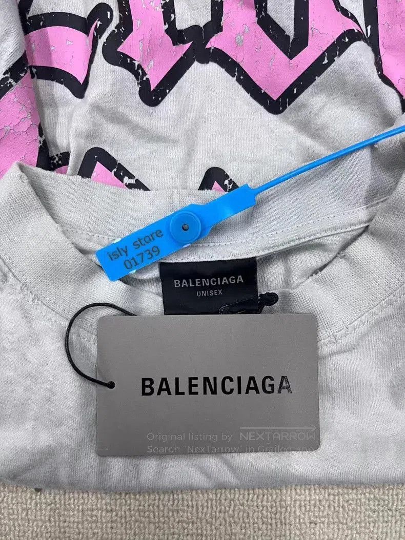 Balenciaga Balenciaga Back Logo Print Crewneck T-shirt. Size US XS / EU 42 / 0 - 4 Thumbnail