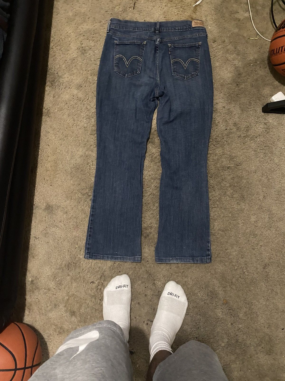 Levi's Blue bootcut Levi 515 Size 30" / US 8 / IT 44 - 2 Thumbnail