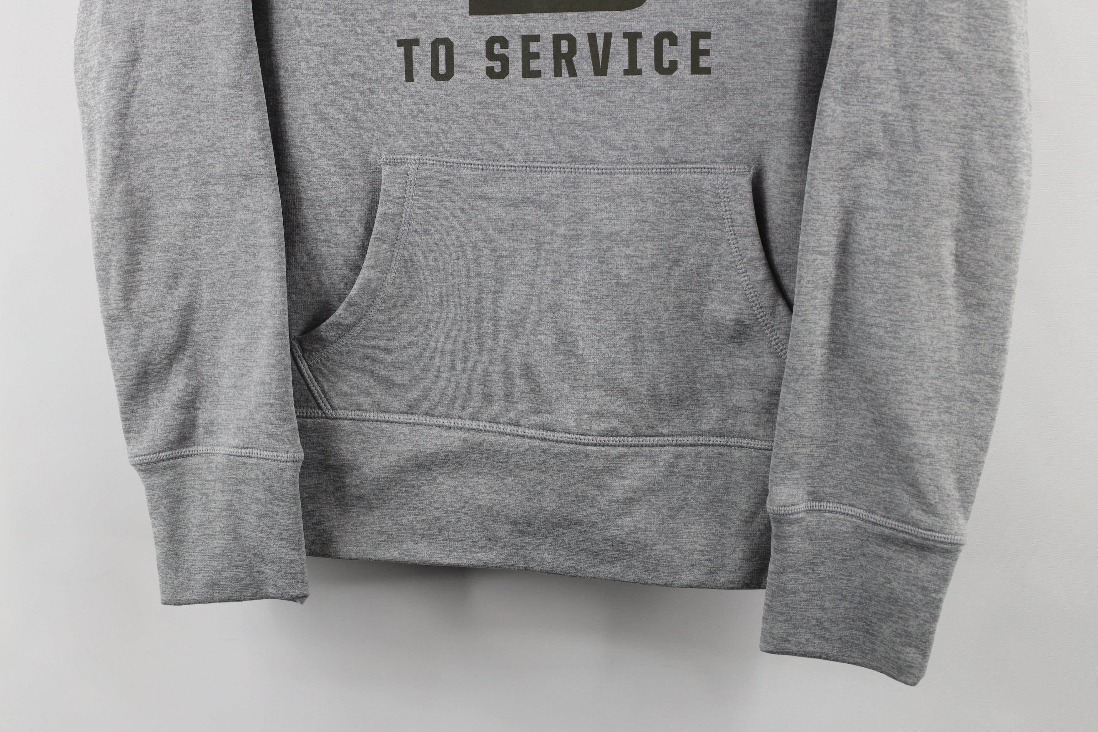 Nike × Vintage Nike Therma Fit To Service New York Giants Football Hoodie Size M / US 6-8 / IT 42-44 - 3 Thumbnail