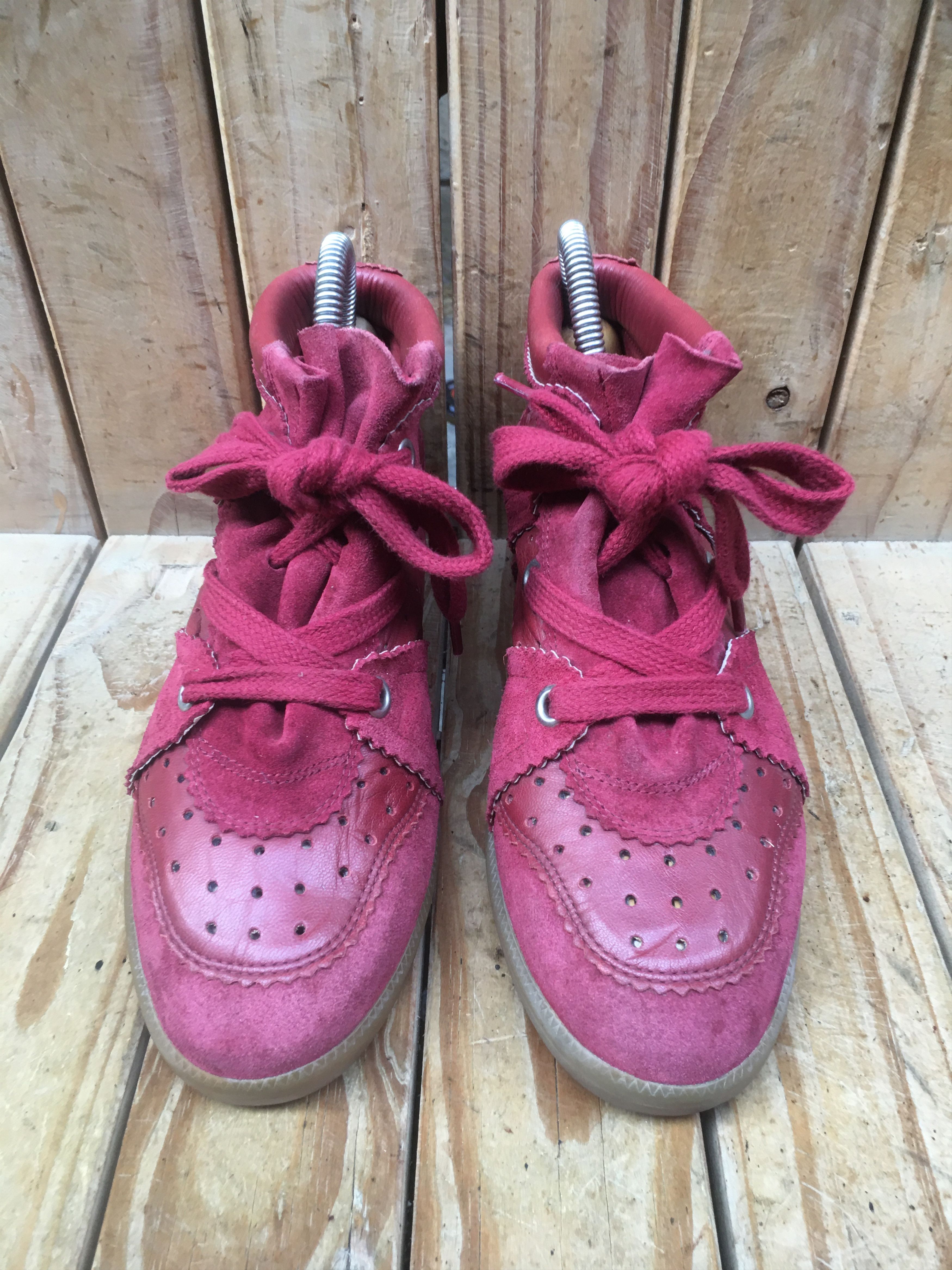 Isabel Marant Isabel Marant Bobby sneaker leather boots EUR 38 USA 8 Uk 5 Size US 8 / IT 38 - 4 Thumbnail