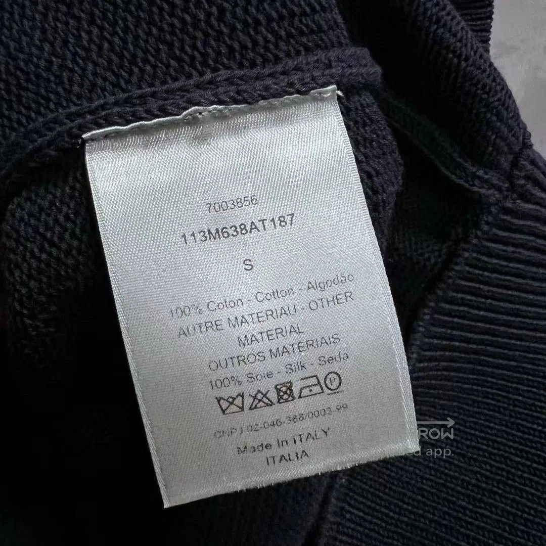 Dior navy blue dior long sleeve sweater. Size US S / EU 44-46 / 1 - 3 Thumbnail