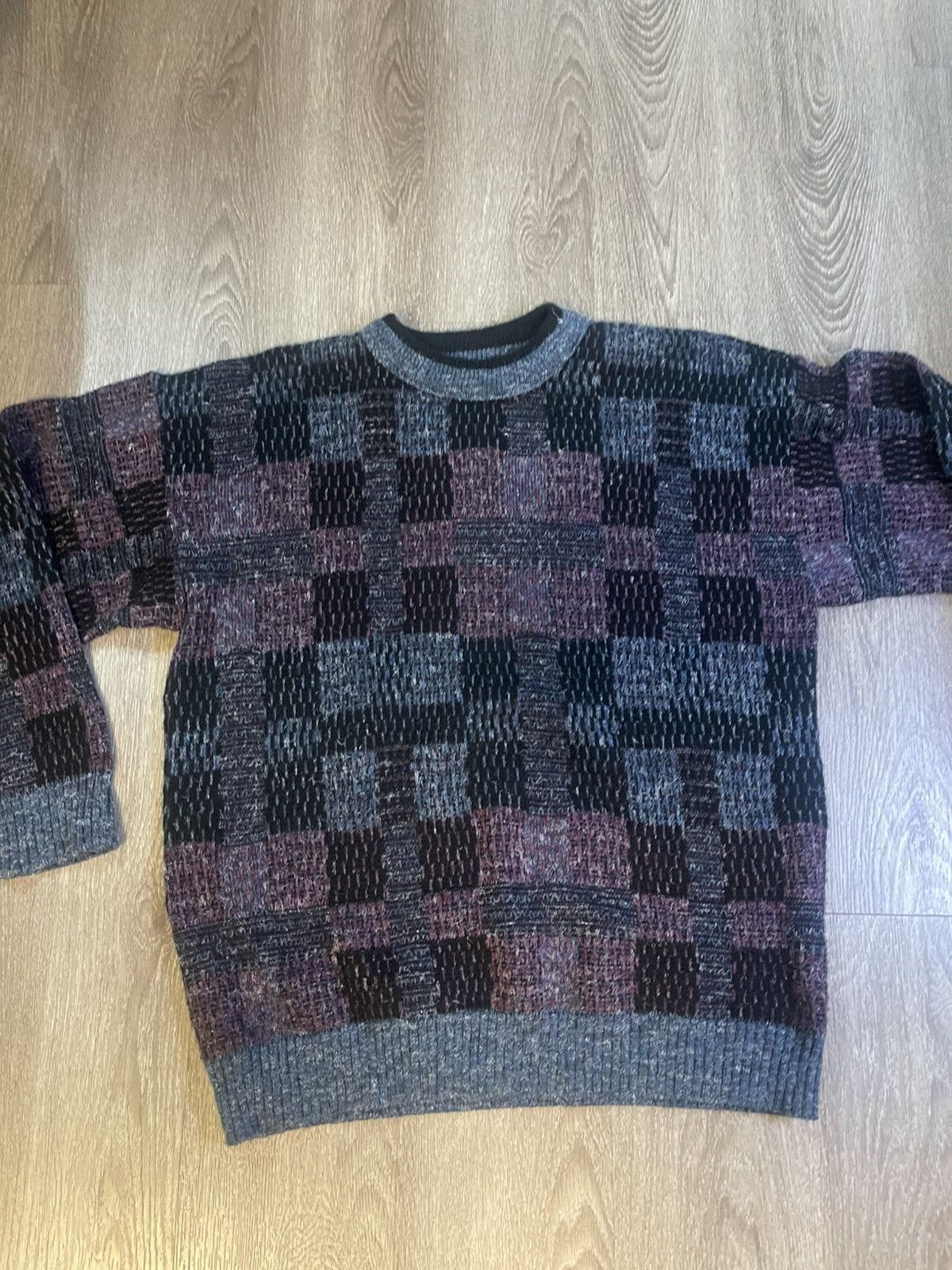 Le TIGRE Vintage Le Tigre Men's Pullover Sweater Size XL Size US XL / EU 56 / 4 - 2 Thumbnail