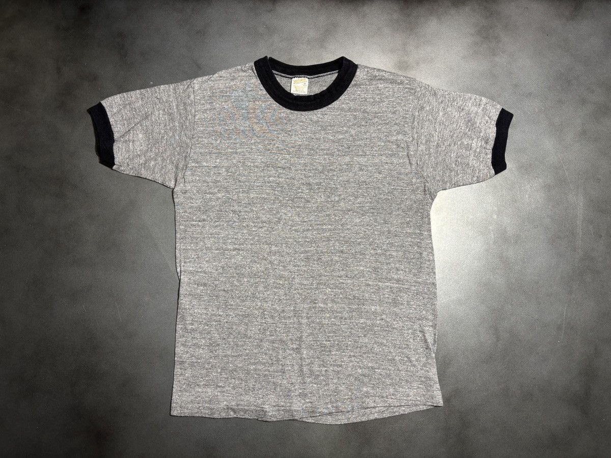Vintage 1980s Ringer Tee True Vintage Sportswear Blank Made in USA Size US S / EU 44-46 / 1 - 8 Thumbnail