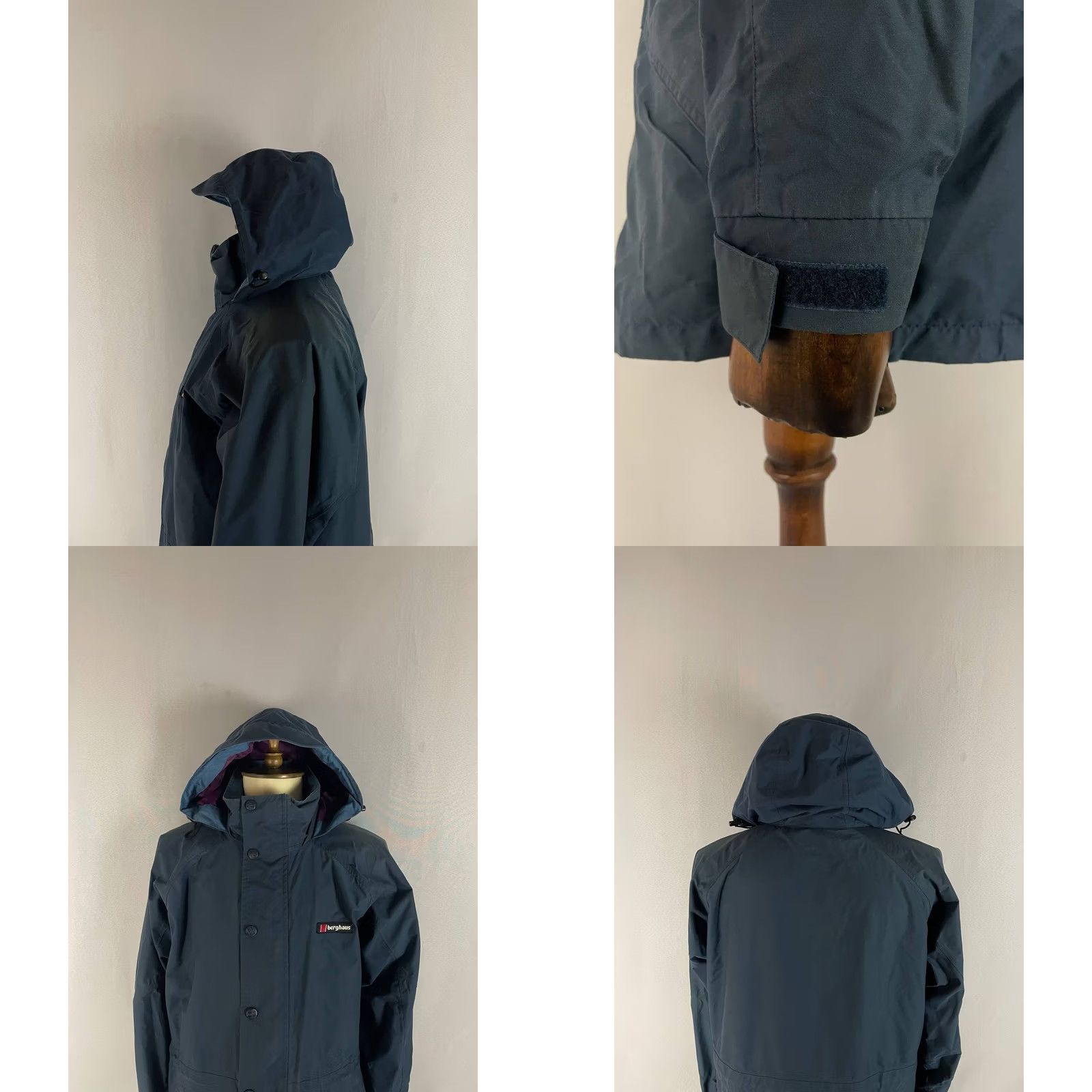 Berghaus Berghaus Jacket Size M Navy Nylon Mens Hooded Long Sleeve Full Zipper Size US M / EU 48-50 / 2 - 8 Thumbnail