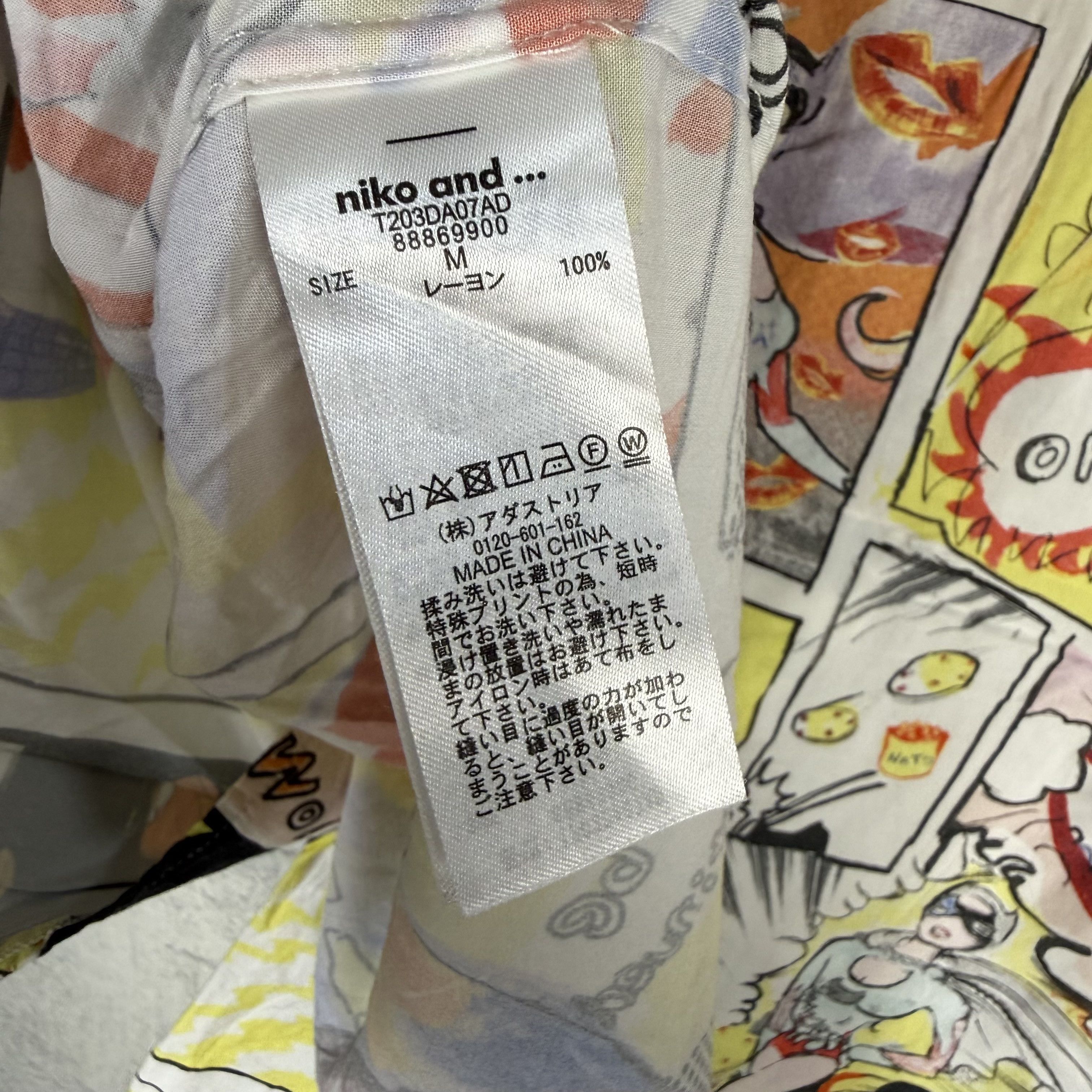 Tsumori Chisato Tsumori Chisato x Niko And Comic Shirt Size US M / EU 48-50 / 2 - 7 Thumbnail