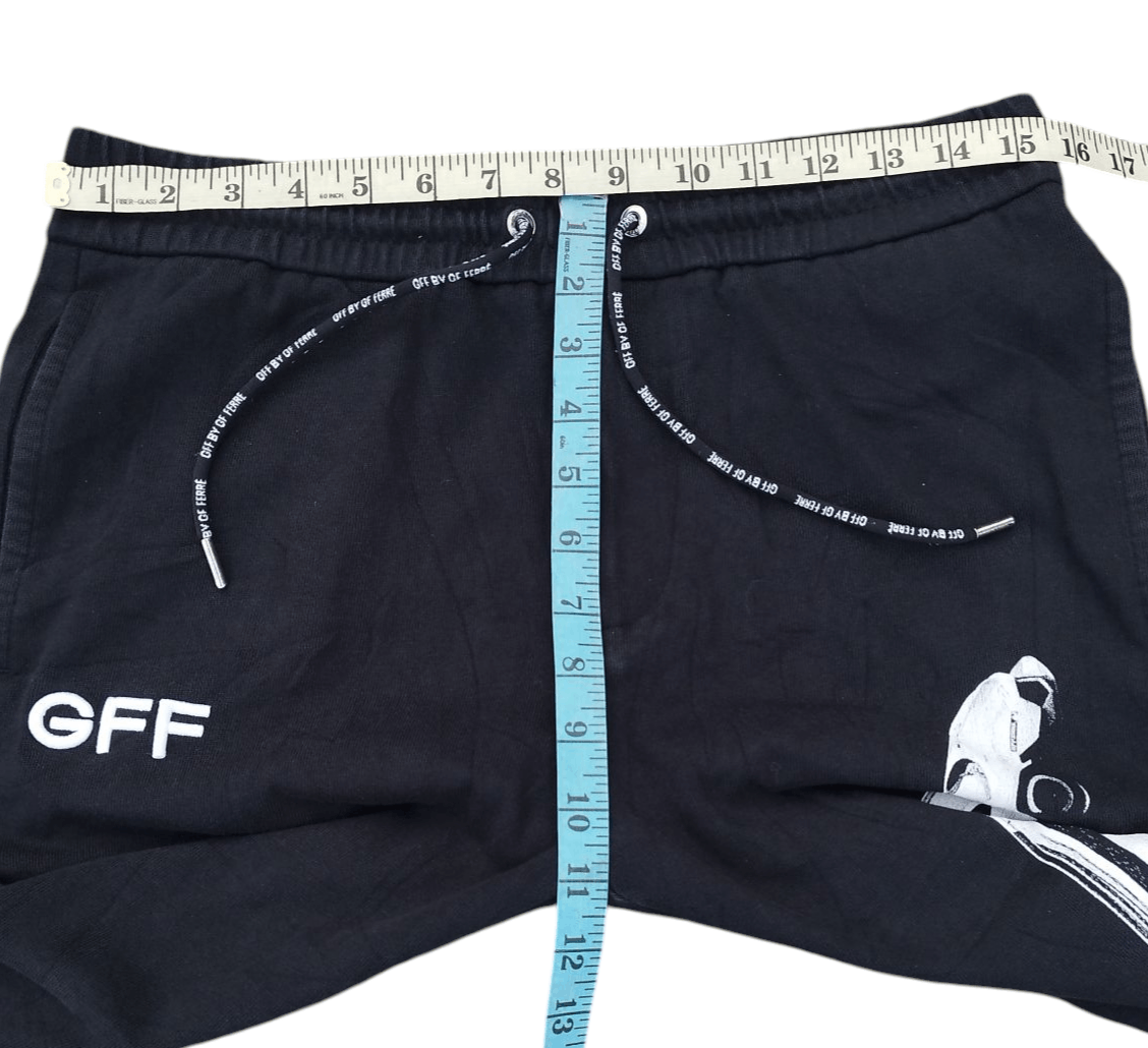 GF Ferre × Gianfranco Ferre Gf Ferre black sweatpant Size US 30 / EU 46 - 8 Thumbnail
