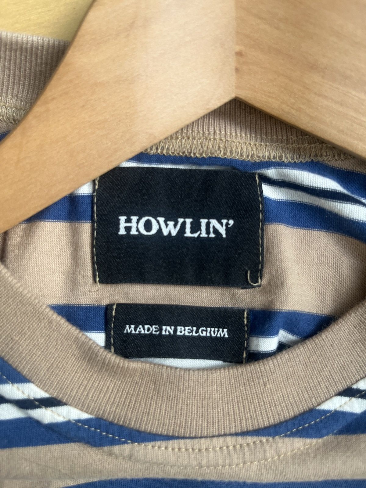 Howlin' Howlin’ multi color stripe t-shirt Size US S / EU 44-46 / 1 - 3 Thumbnail