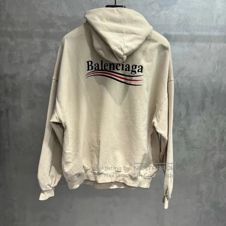 Balenciaga Balenciaga Logo Print Hoodie. Size US XXS / EU 40 - 2 Thumbnail