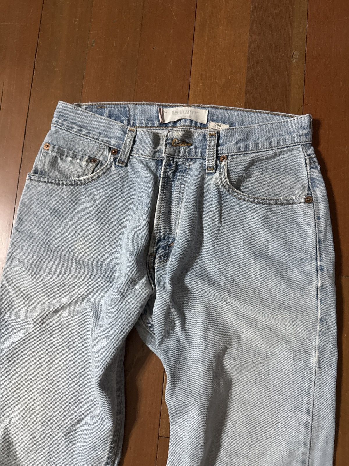 Levi's Vintage Clothing Vintage light wash levis 505 Size US 30 / EU 46 - 4 Thumbnail