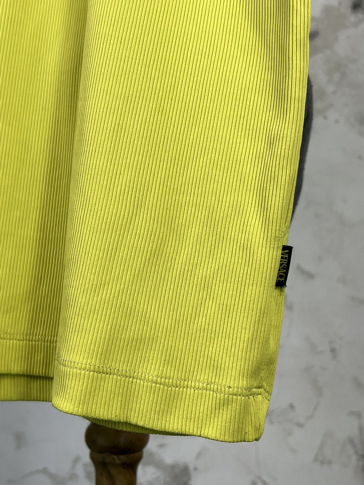 Versace Jeans Couture Versace Ribbed T-Shirt Size M - L Size US L / EU 52-54 / 3 - 4 Thumbnail