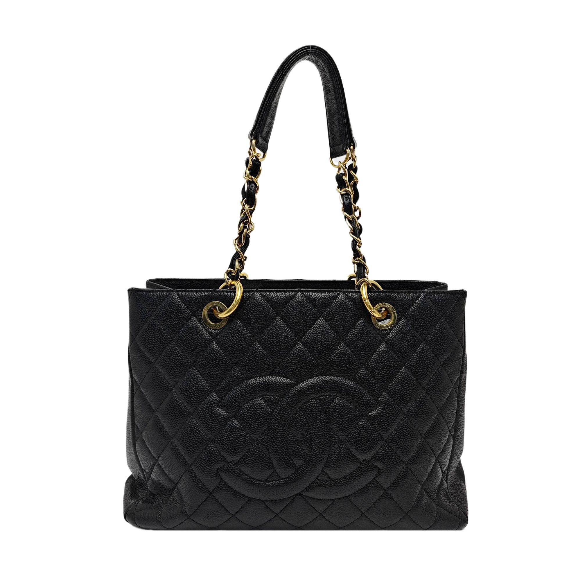 Chanel CHANEL GST Grand Shopping Tote Caviar Leather Size OS Size ONE SIZE - 1 Thumbnail