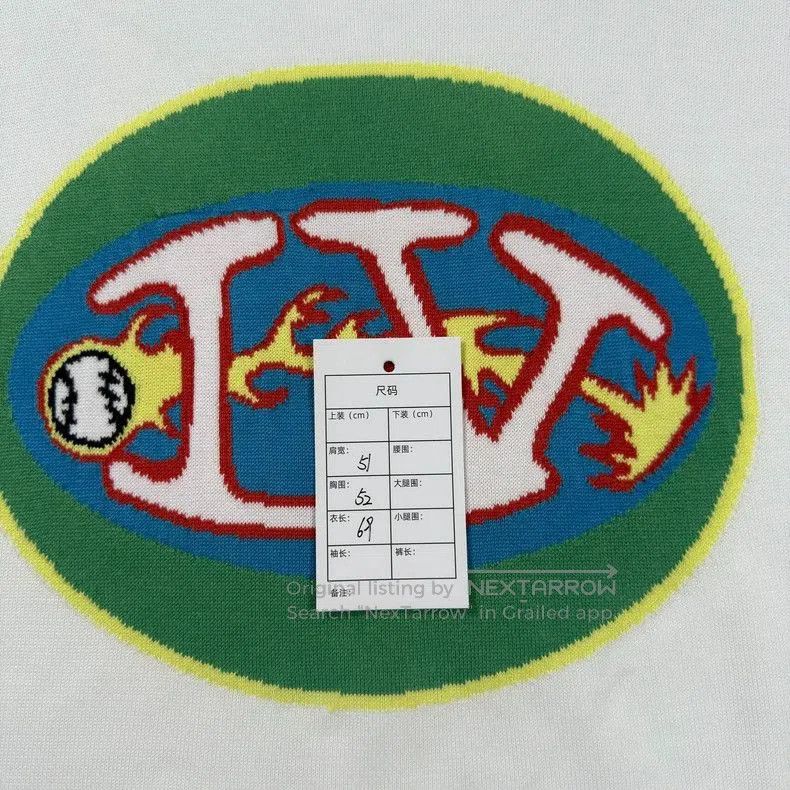 Louis Vuitton LV White Flame Logo Short Sleeve. Size US S / EU 44-46 / 1 - 5 Thumbnail