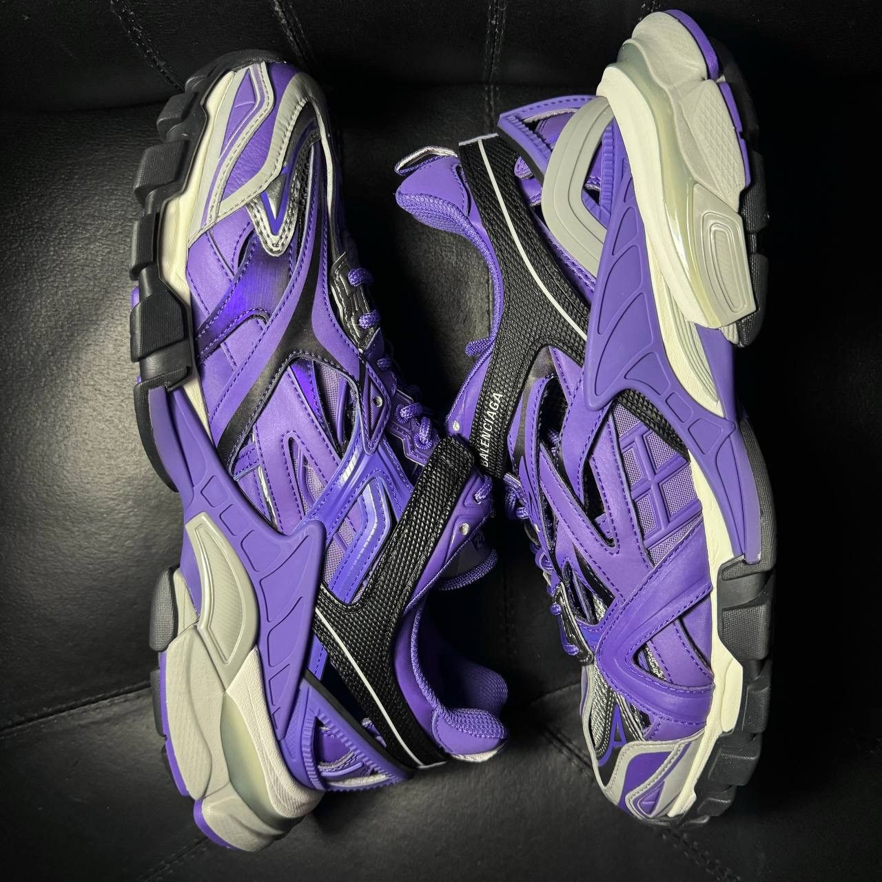 Balenciaga balenciaga track 2 new purple Size US 10 / EU 43 - 5 Thumbnail