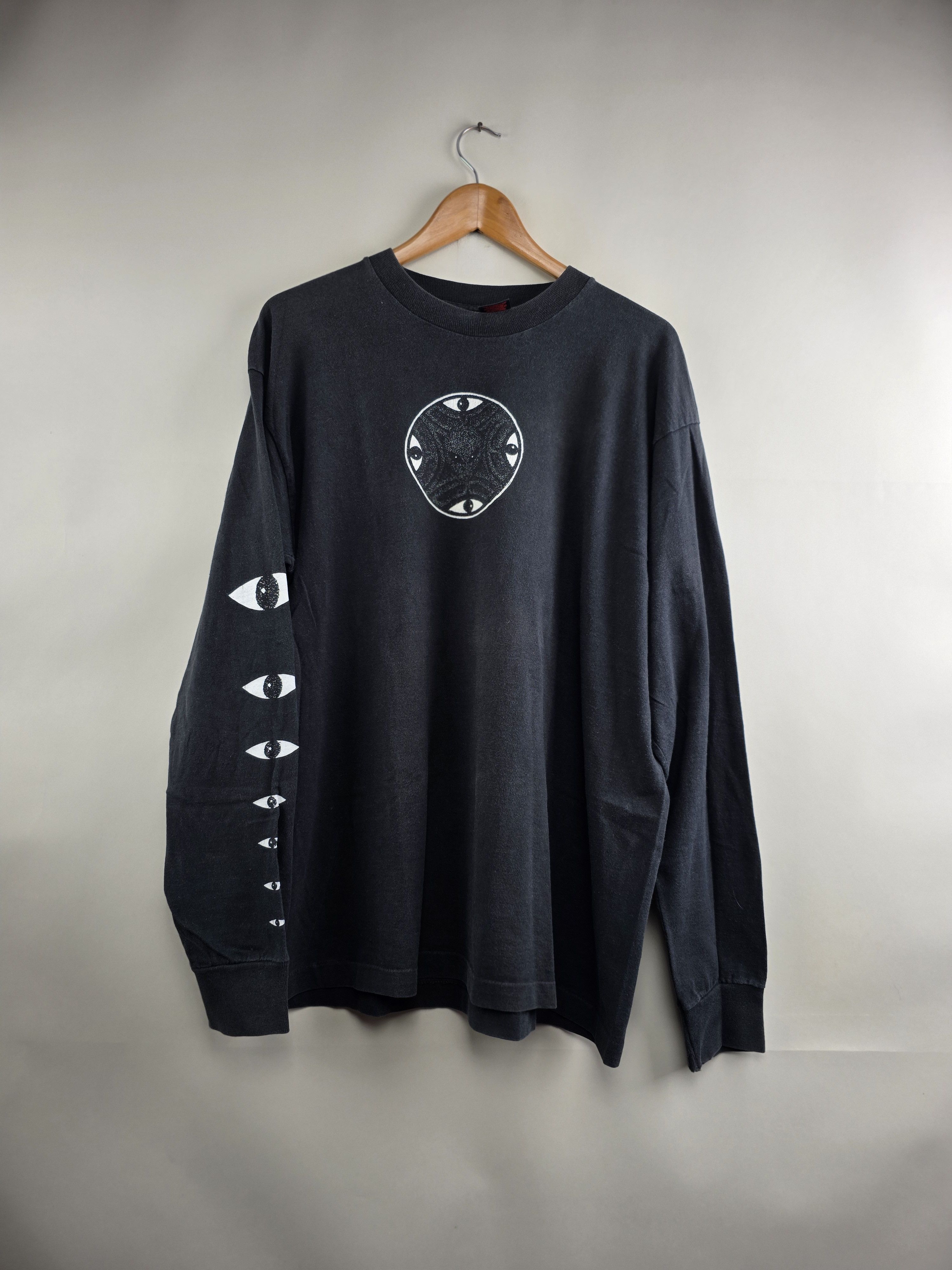 Alien Workshop × Fashion Victim × Vintage 90s Fashion Victim Alien Long-sleeve XL 23" 30.5" Size US XL / EU 56 / 4 - 9 Thumbnail