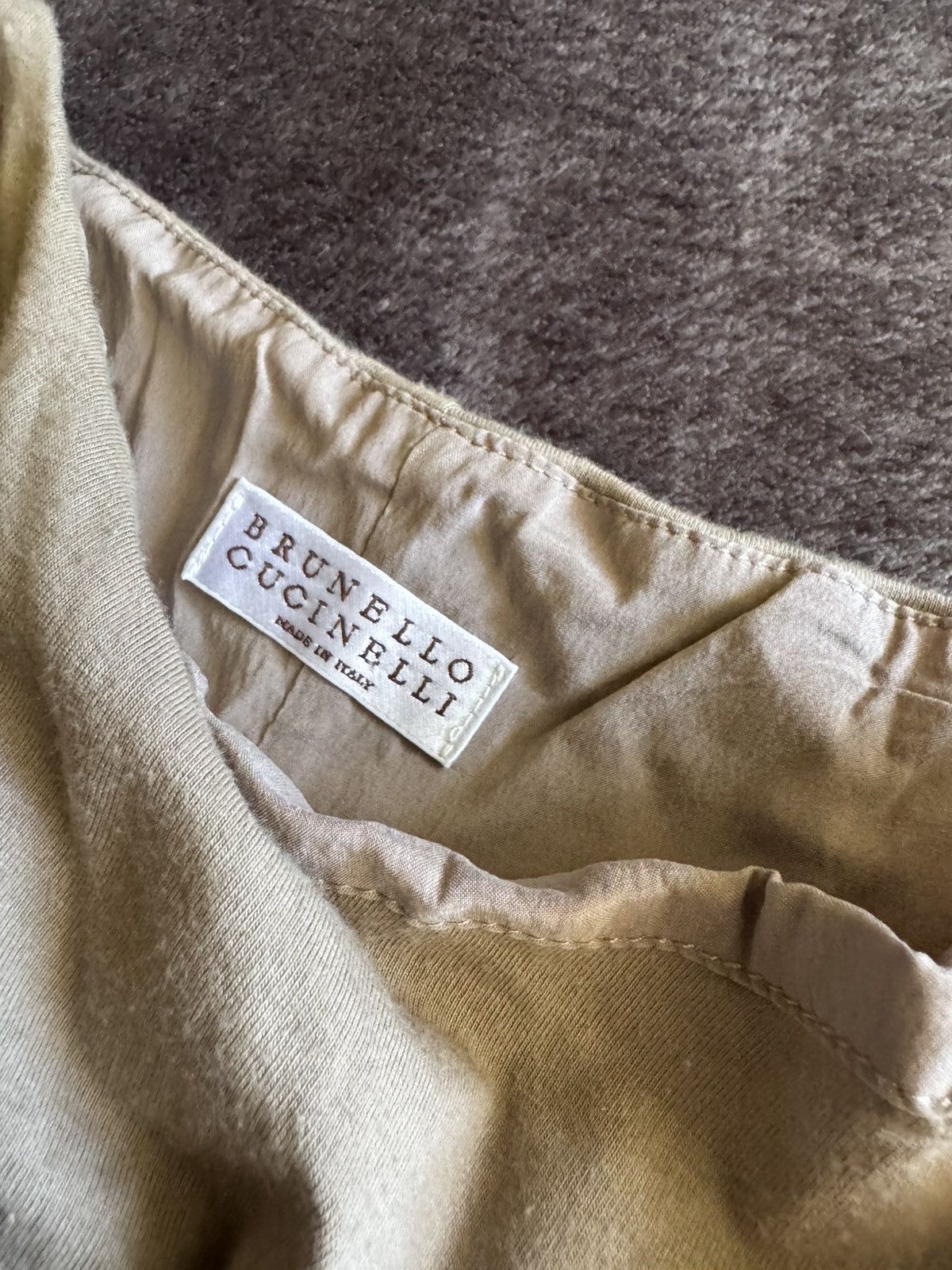 Brunello Cucinelli Brunello cucinelli rushed asimetrics mede dress Size S / US 4 / IT 40 - 10 Thumbnail