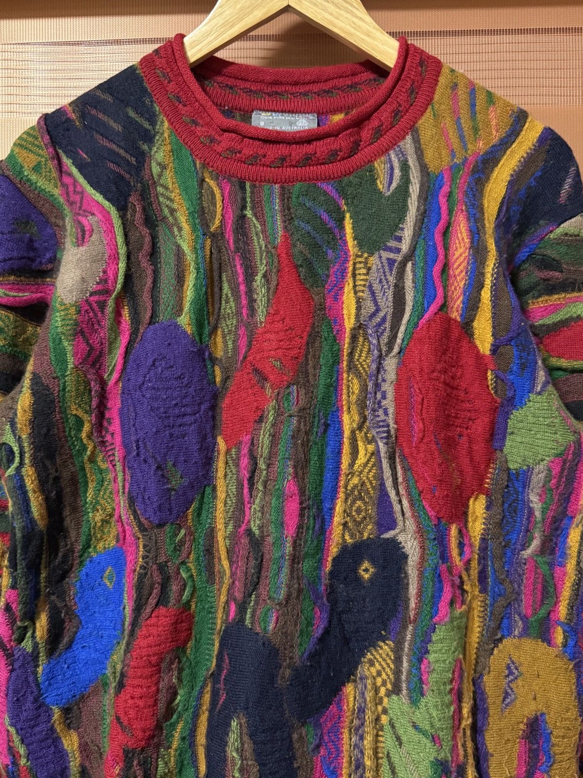 Coogi Coogi - 3D Wool Sweater Size US S / EU 44-46 / 1 - 4 Thumbnail