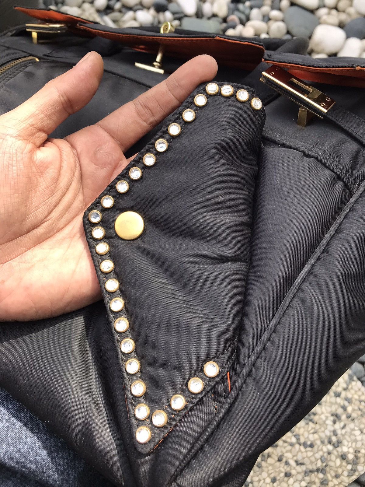 Japanese Brand DEZERT INDUSTRY TYPE HANDBAG HANDMADE 🇯🇵 Size ONE SIZE - 24 Thumbnail