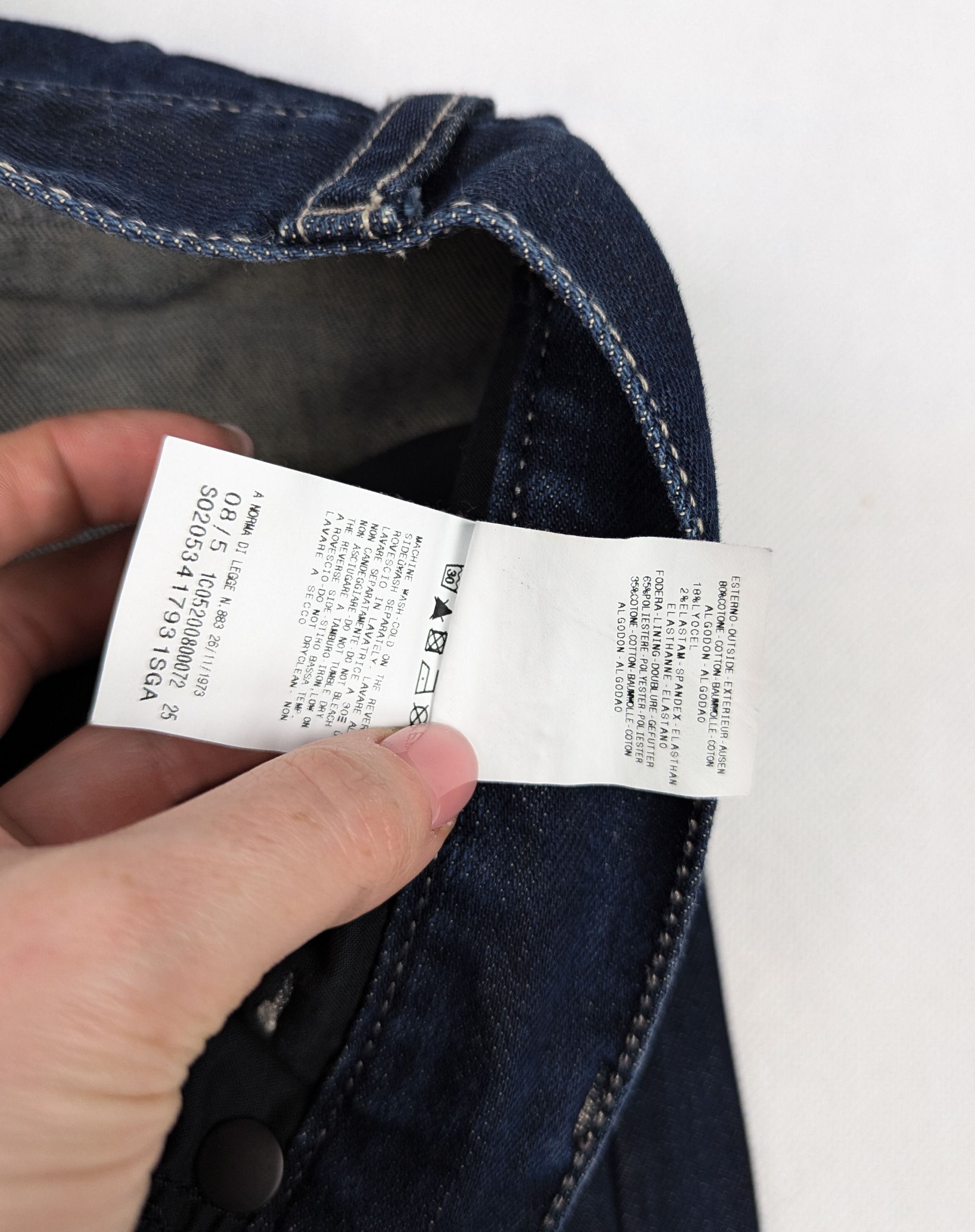 Just Cavalli Just Cavalli navy denim jeans 32 Size US 32 / EU 48 - 8 Thumbnail