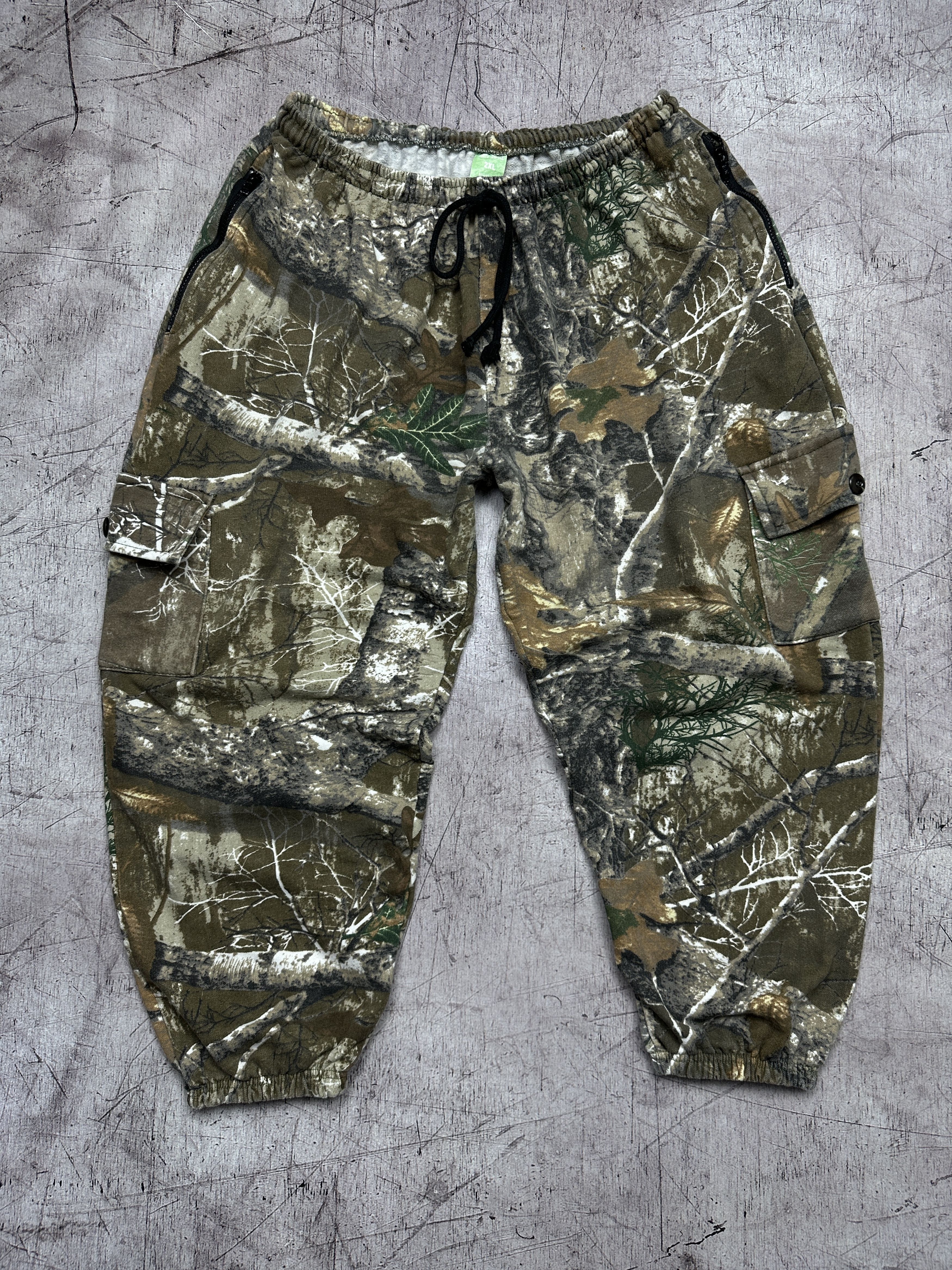 Realtree Realtree Vintage Mens Camo Baggy Sweatpants Track Pants Size US 38 / EU 54 - 1 Thumbnail