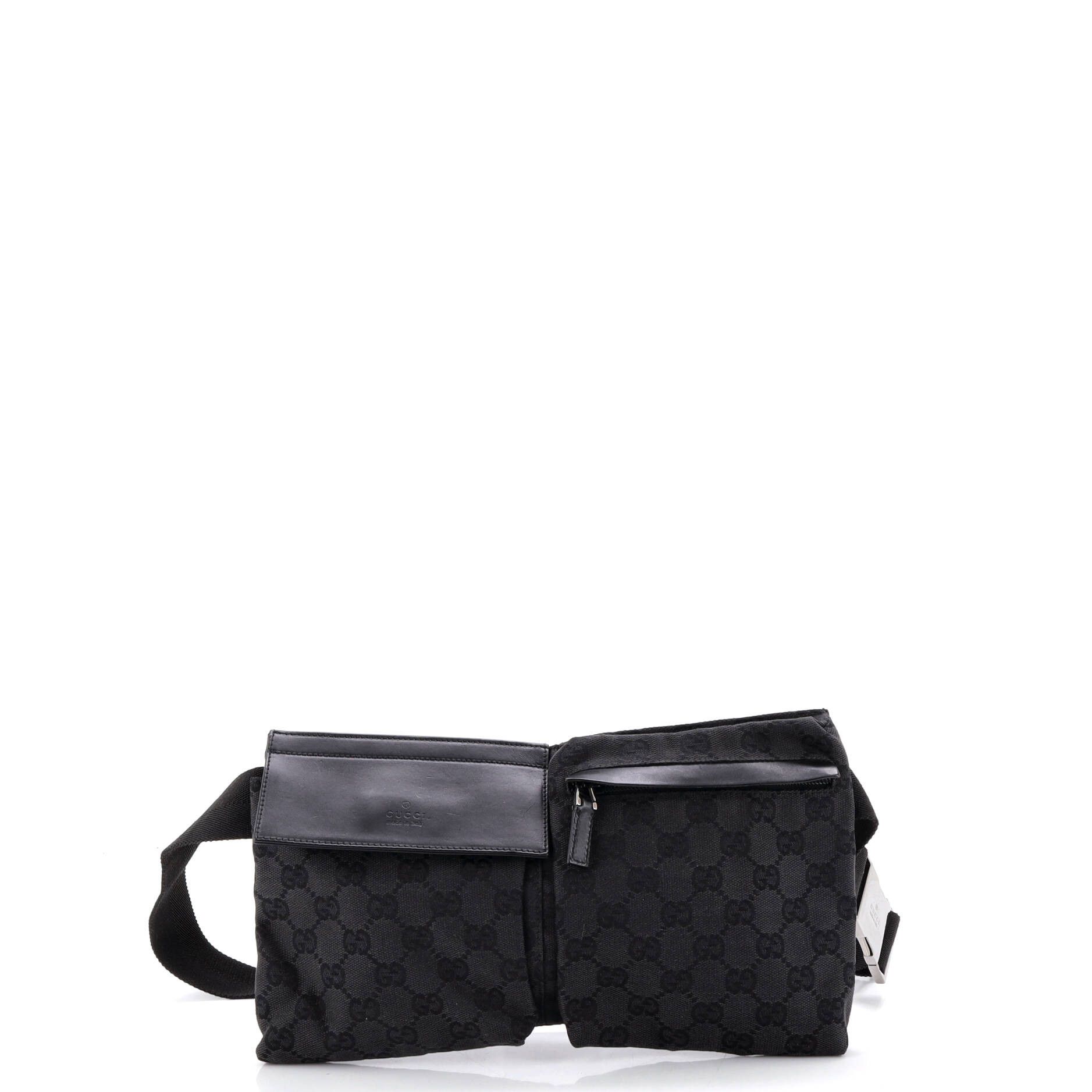 Gucci Vintage Double Belt Bag Size ONE SIZE - 1 Thumbnail