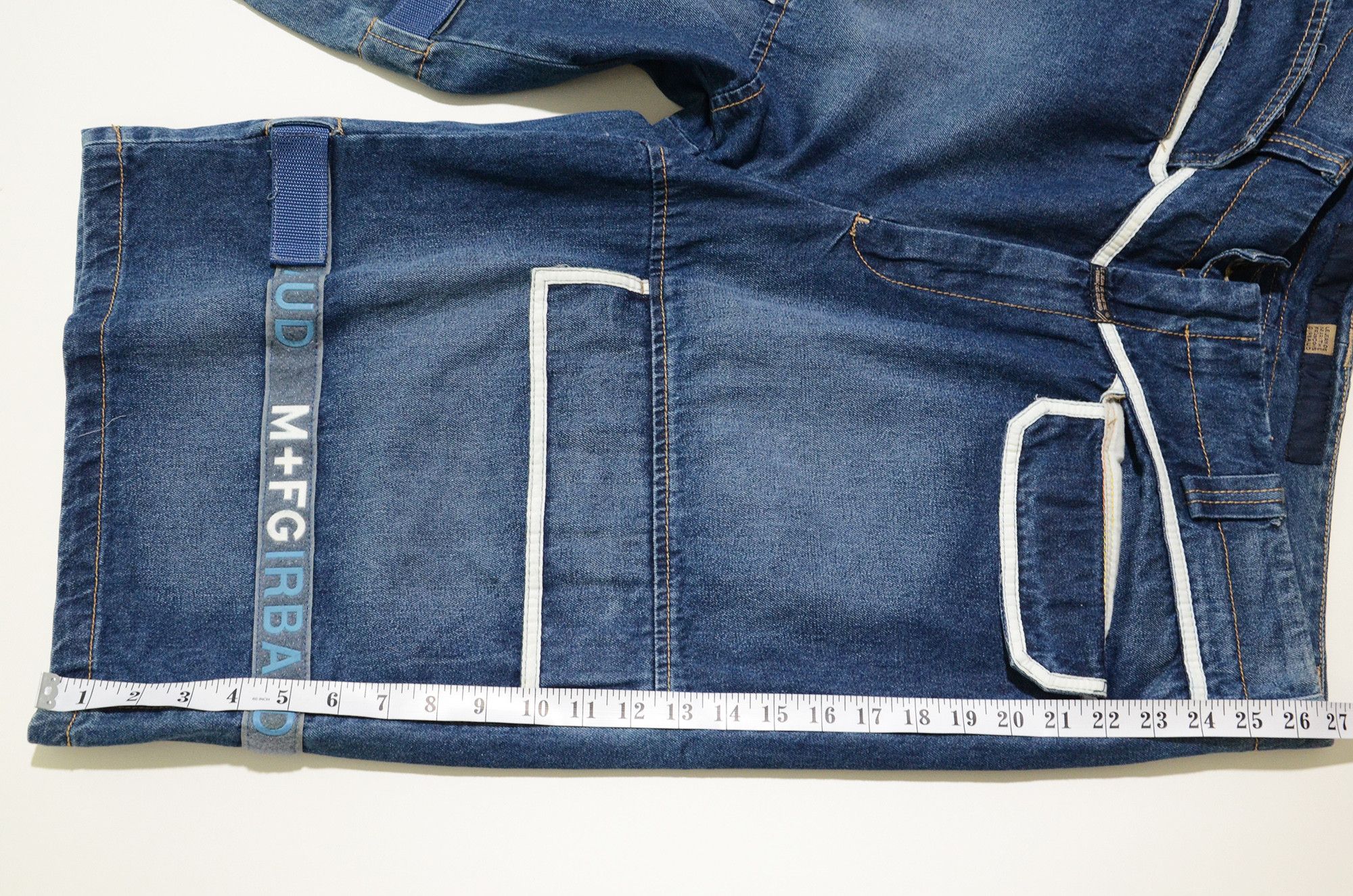 Marithe + Francois Girbaud M+FG W38 Cargo Jorts Hiphop Y2K 2006 Craft Size US 38 / EU 54 - 12 Thumbnail