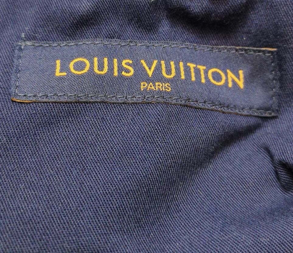 Louis Vuitton LOUIS VUITTON XL Rainbow Monogram Short Sleeves Denim Shirt Size US XL / EU 56 / 4 - 5 Thumbnail