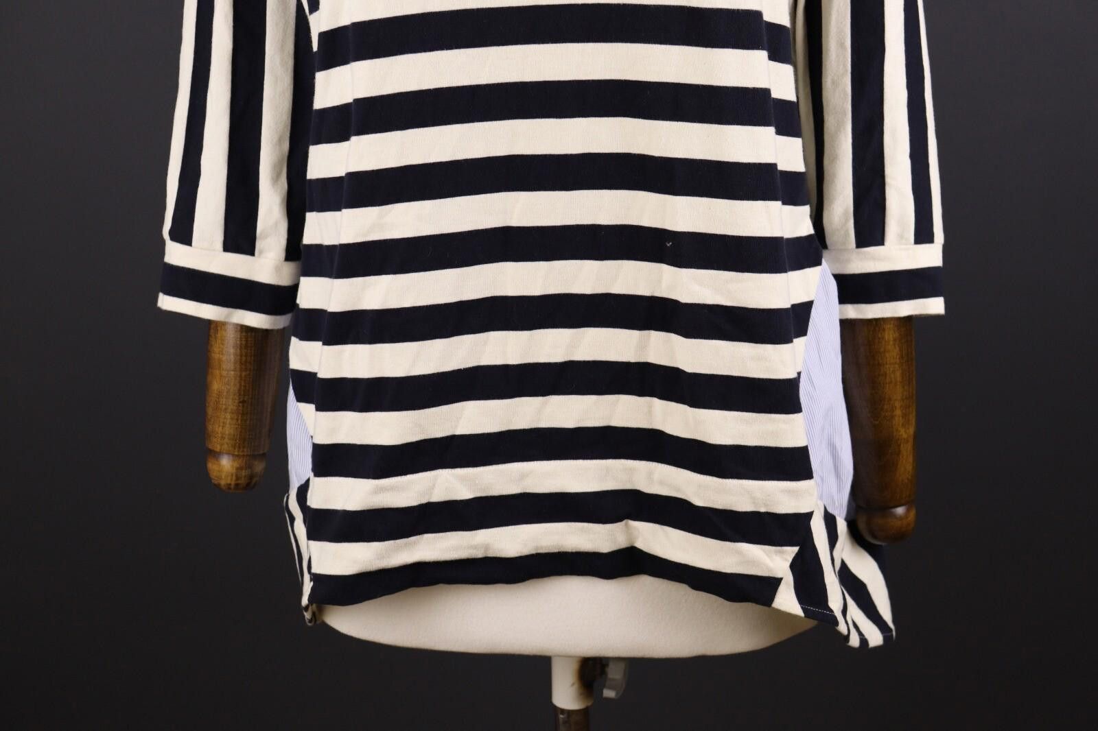 Designer Manila Grace Multicolor Stripe Tunic Shirt Size 3 Size M / US 6-8 / IT 42-44 - 3 Thumbnail