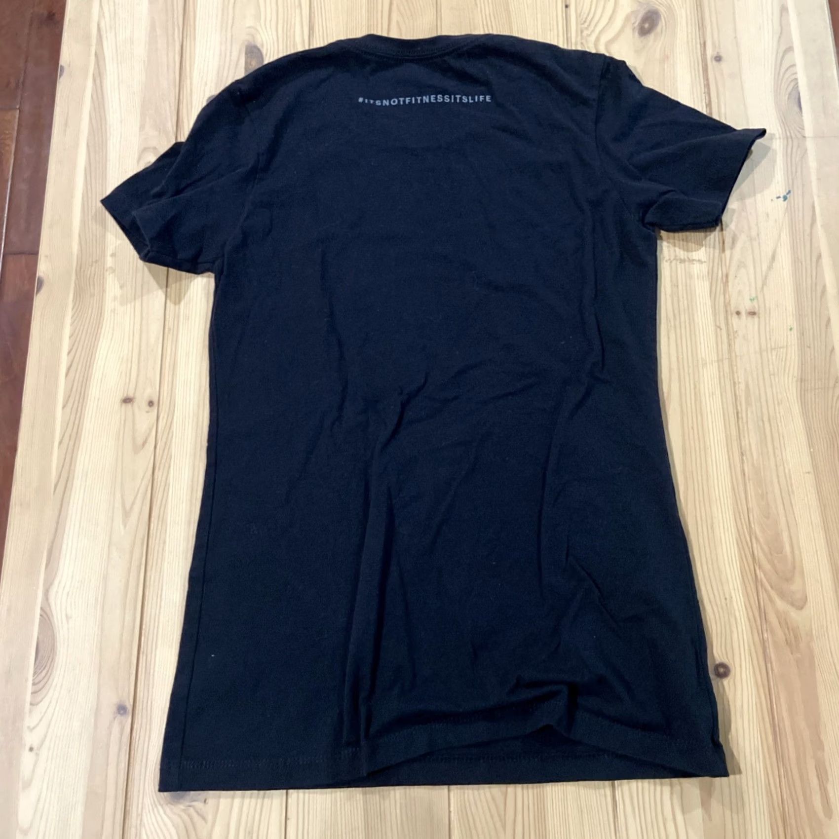 Vintage Equinox Women's Short Sleeve Tee Shirt Black S, Regular Fit, 100% Cotton, Logo, Crew Neck, Basic Casual T-Shirt Size S / US 4 / IT 40 - 6 Thumbnail