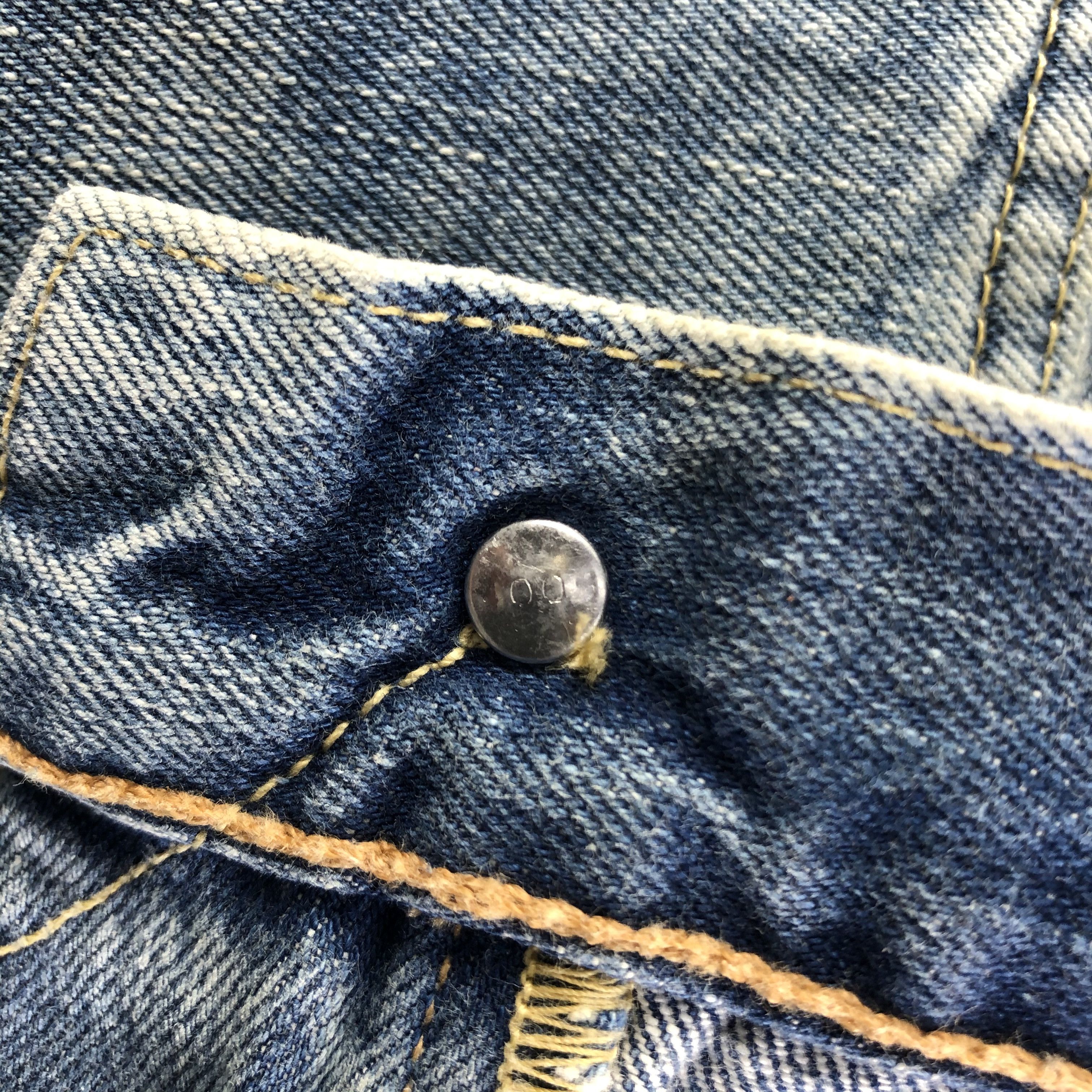 Levi's Vintage Blue Wash Levis 501 Jeans-JM3322 Size US 32 / EU 48 - 9 Thumbnail