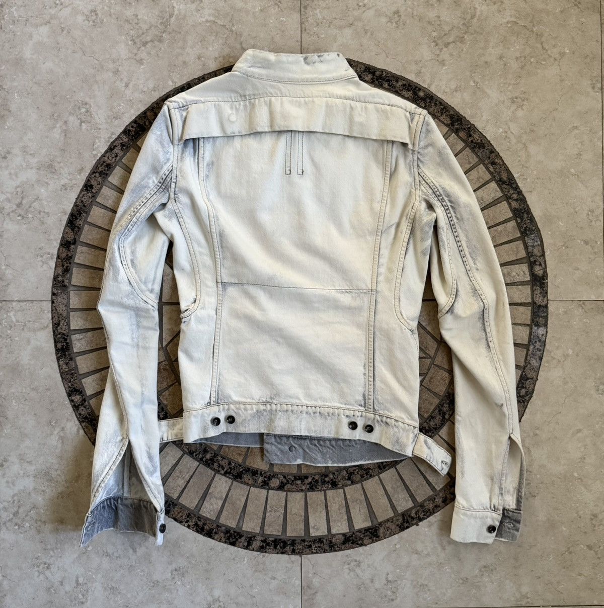 Rick Owens × Rick Owens Drkshdw 2010’s Rick Owens DRKSHDW Slave Denim Jacket Size US XS / EU 42 / 0 - 4 Thumbnail