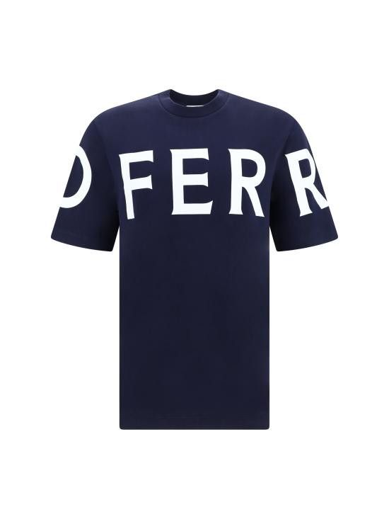 Salvatore Ferragamo SALVATORE FERRAGAMO Men T-Shirts 771855 002 BLUE Size US S / EU 44-46 / 1 - 1 Thumbnail