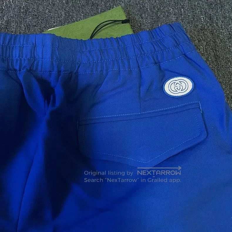 Other Gucci Wool Blend Blue Track Pants. Size US 30 / EU 46 - 4 Thumbnail