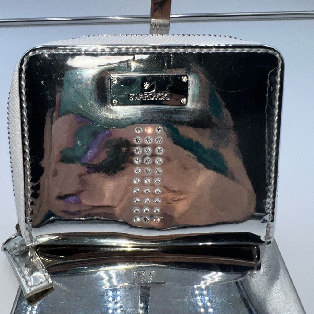 Swarovski Swarovski Metallic and Crystal Small Wallet Size ONE SIZE - 1 Thumbnail