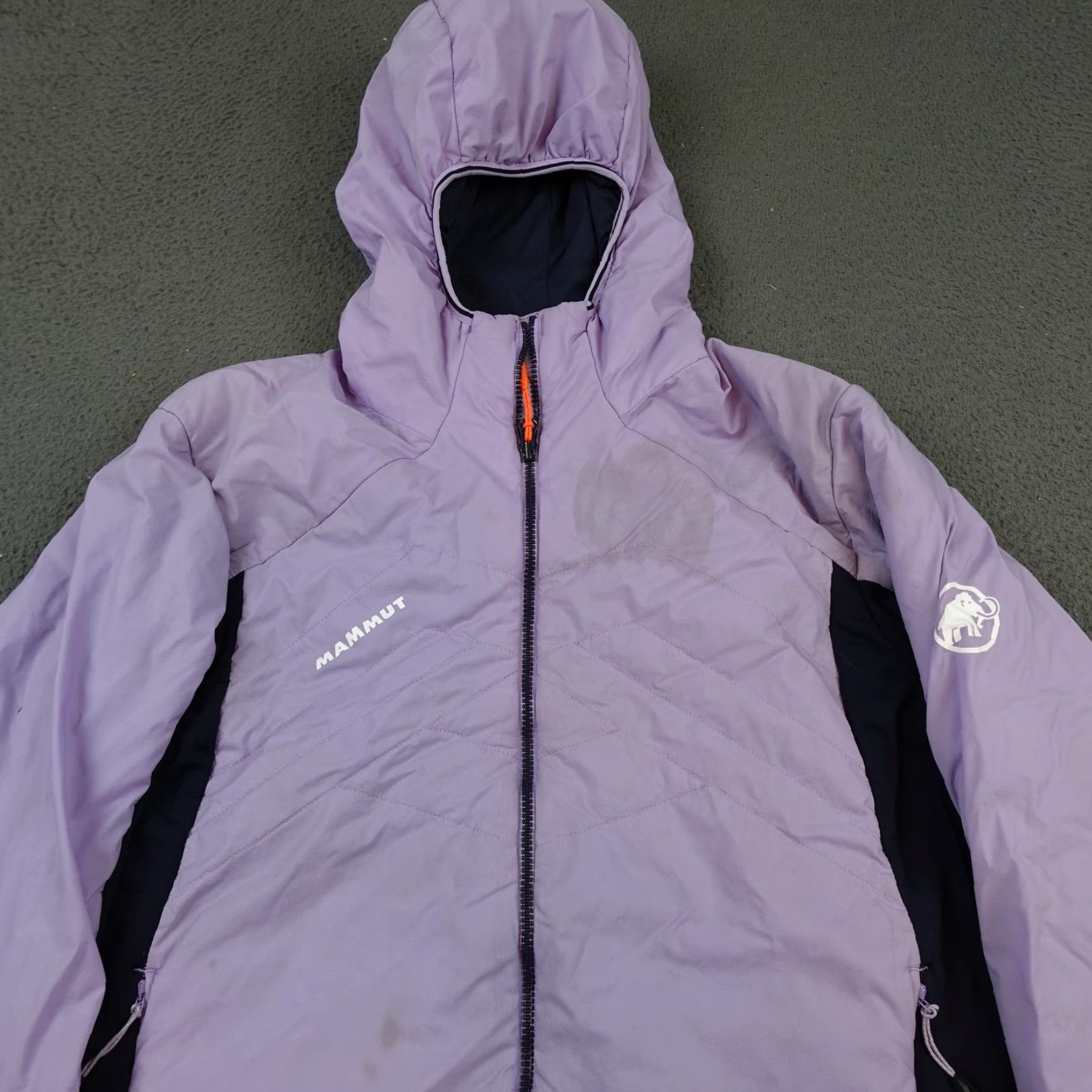 Mammut Mammut Jacket Womens M Purple Hooded Insulated Softshell Full Zip Hiking Size M / US 6-8 / IT 42-44 - 2 Thumbnail