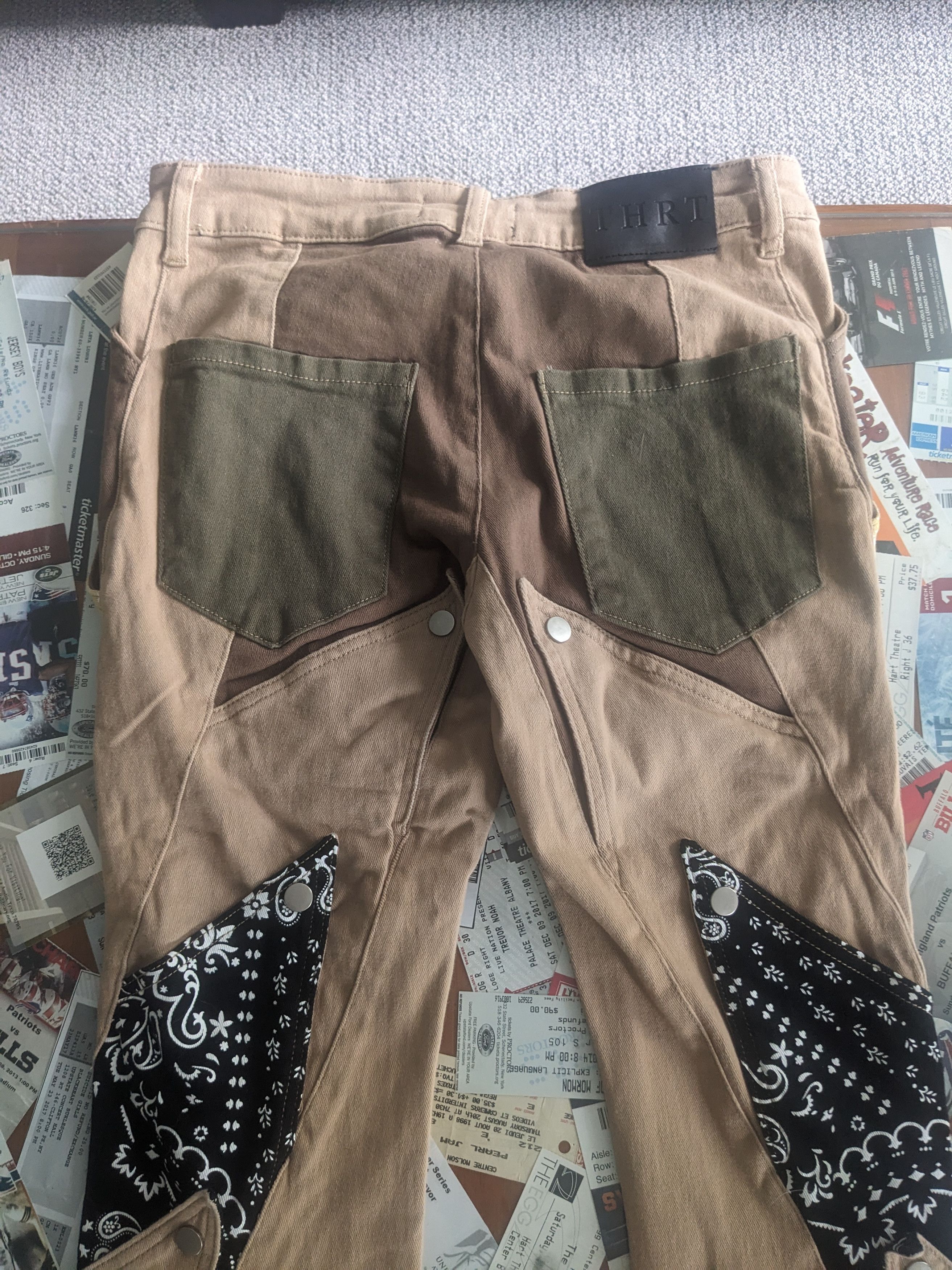 Other THRT Patchwork Bandana Pants Size US 32 / EU 48 - 6 Thumbnail