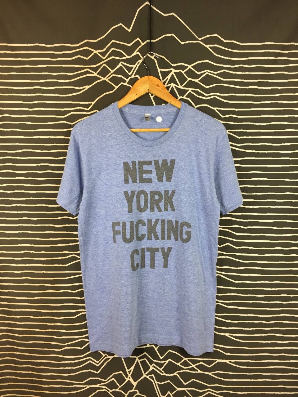 American Apparel American Apparel New York Fucking City Tri-Blend Tee Size M Size US M / EU 48-50 / 2 - 2 Thumbnail