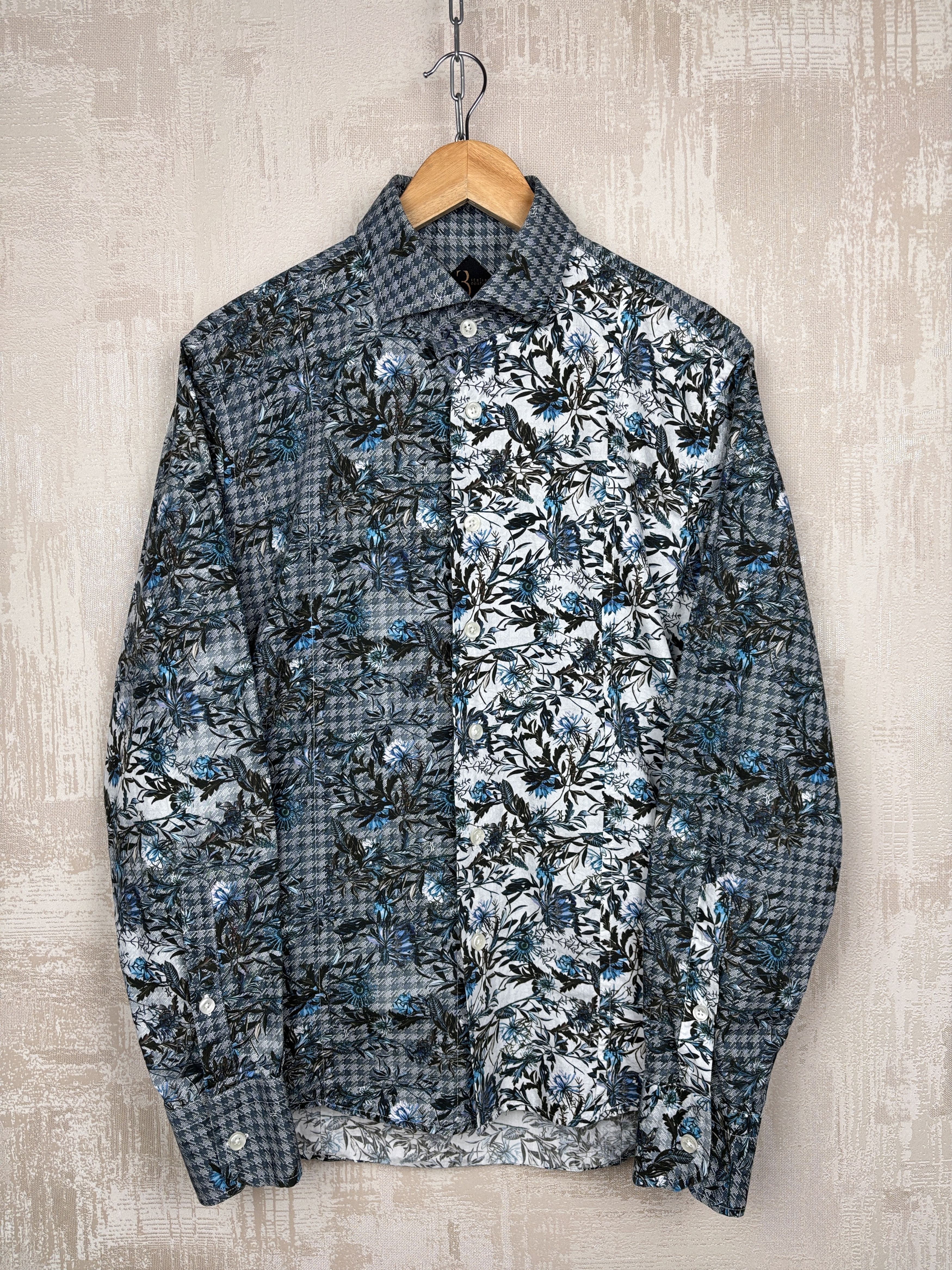 Billionaire Couture Billionaire Italian Couture Floral Long Sleeve Dress Shirt Size US M / EU 48-50 / 2 - 6 Thumbnail