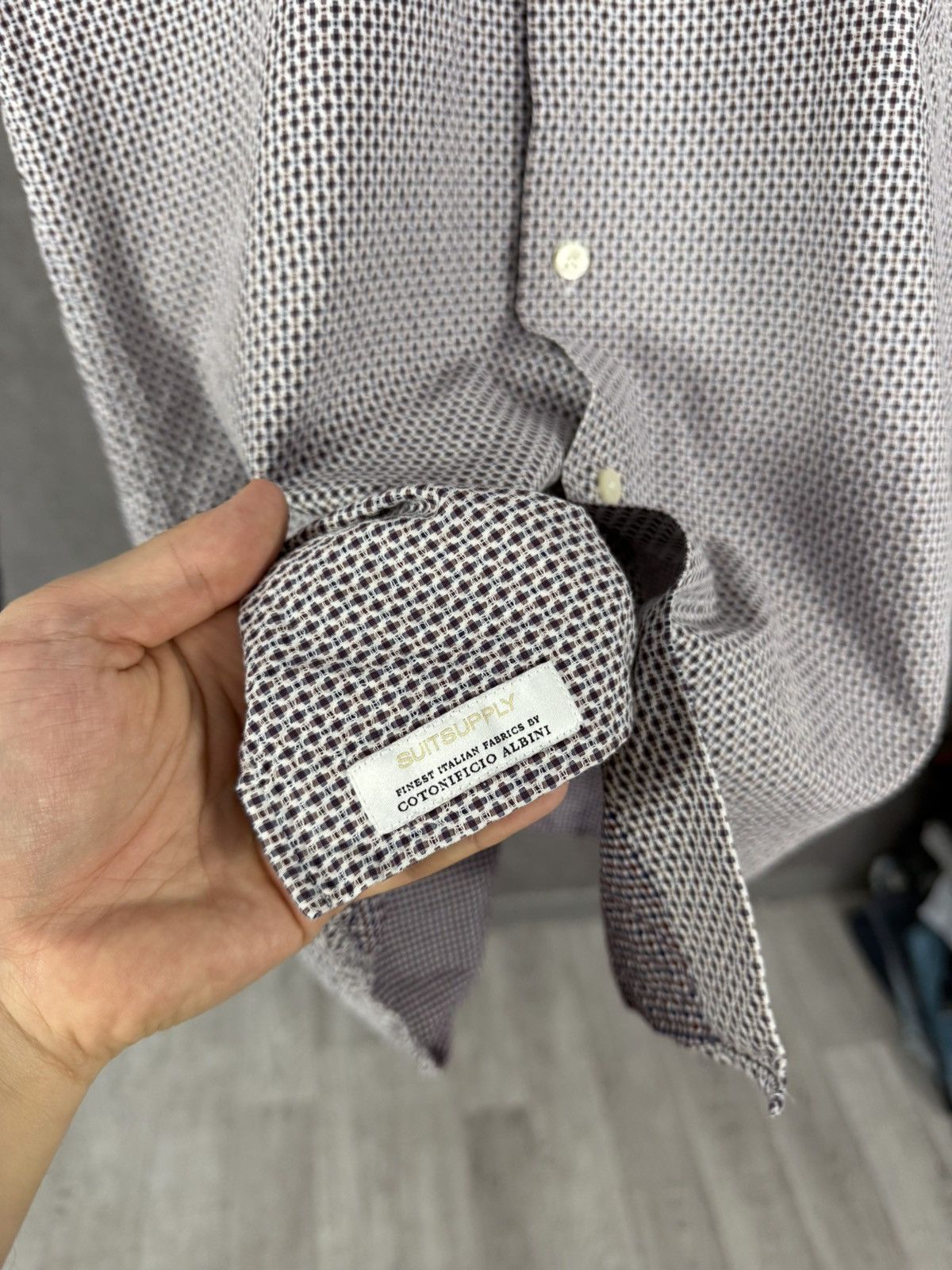 Suitsupply Suitsupply designer shirt Size US S / EU 44-46 / 1 - 6 Thumbnail