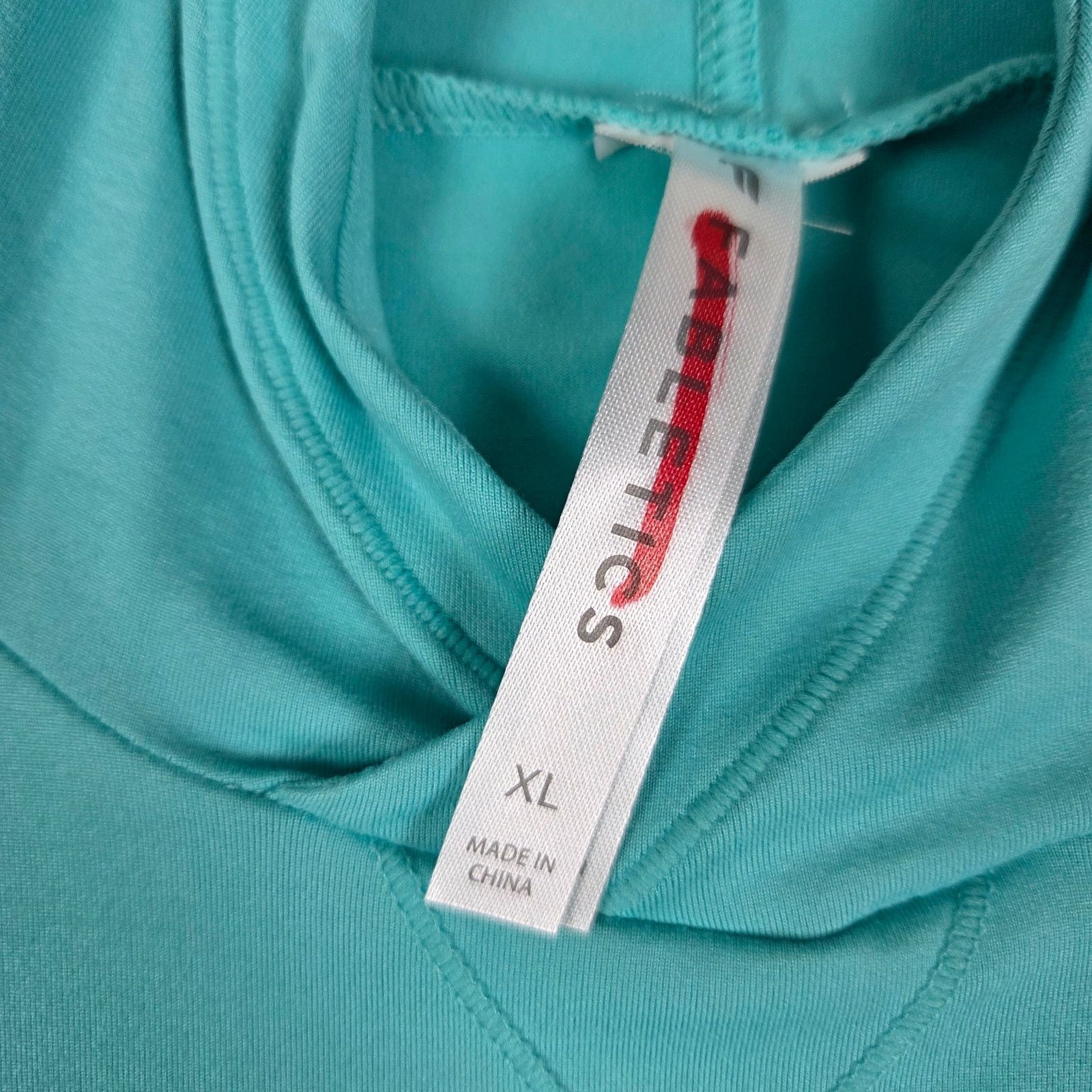 Fabletics Fabletics XL Teal Hoodie Thumbholes, Back and Wrist Pockets Size XL / US 12-14 / IT 48-50 - 13 Thumbnail